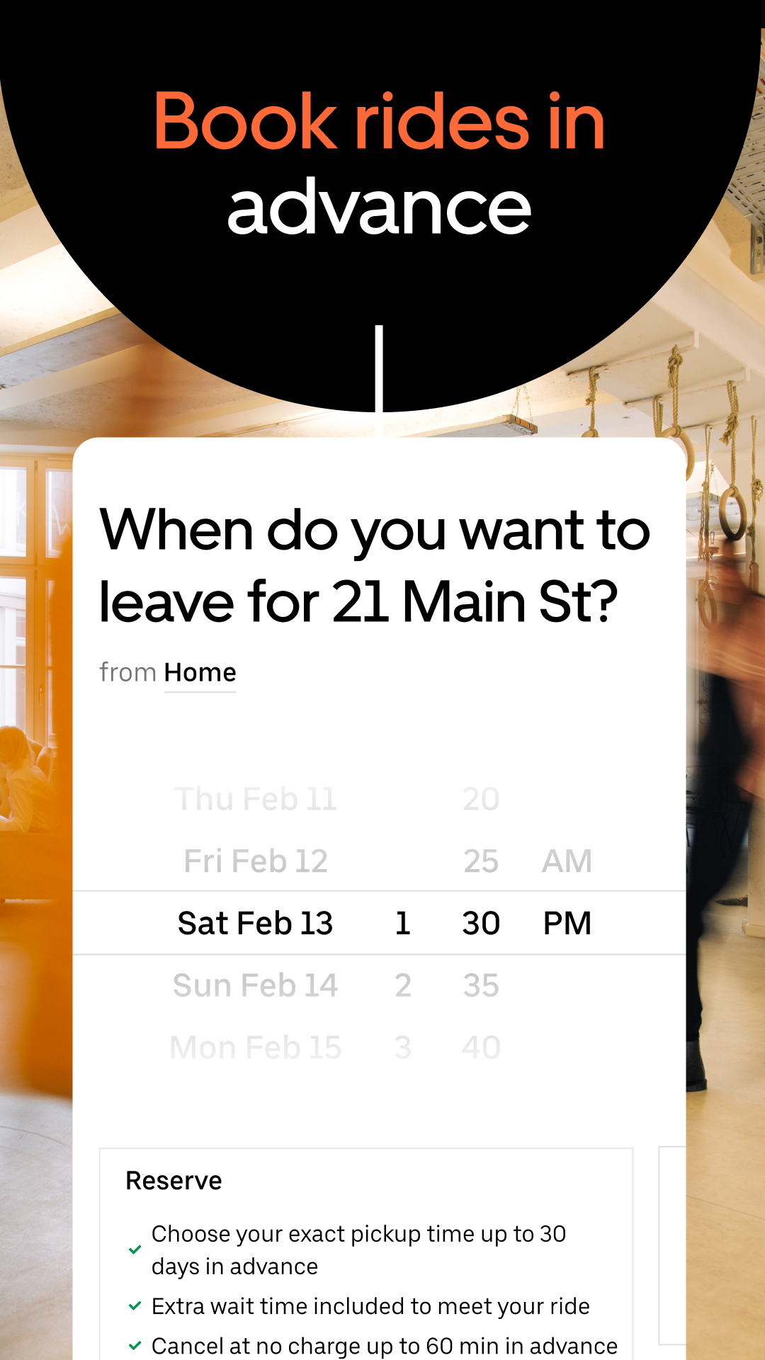اسکرین شات 5 برنامه Uber - Request a ride