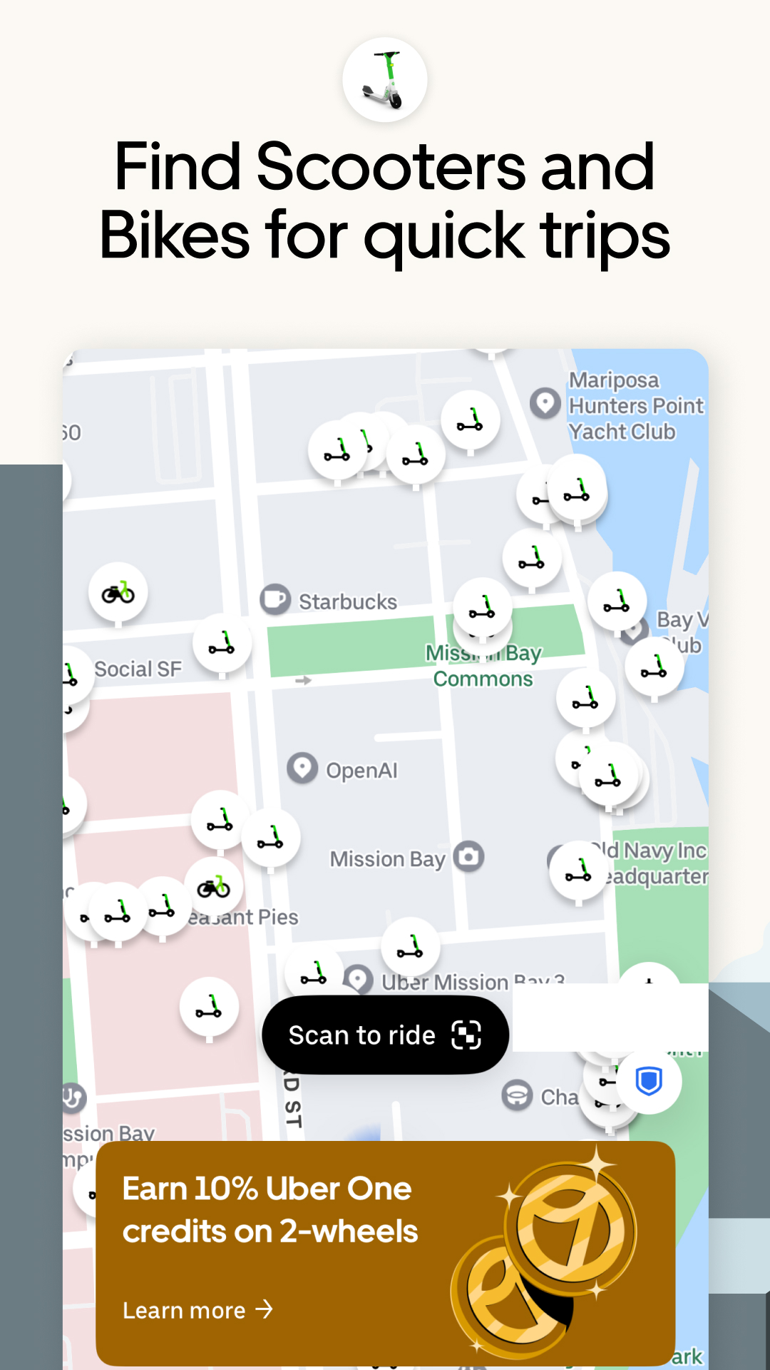 اسکرین شات 4 برنامه Uber: Rides, eats, hotels