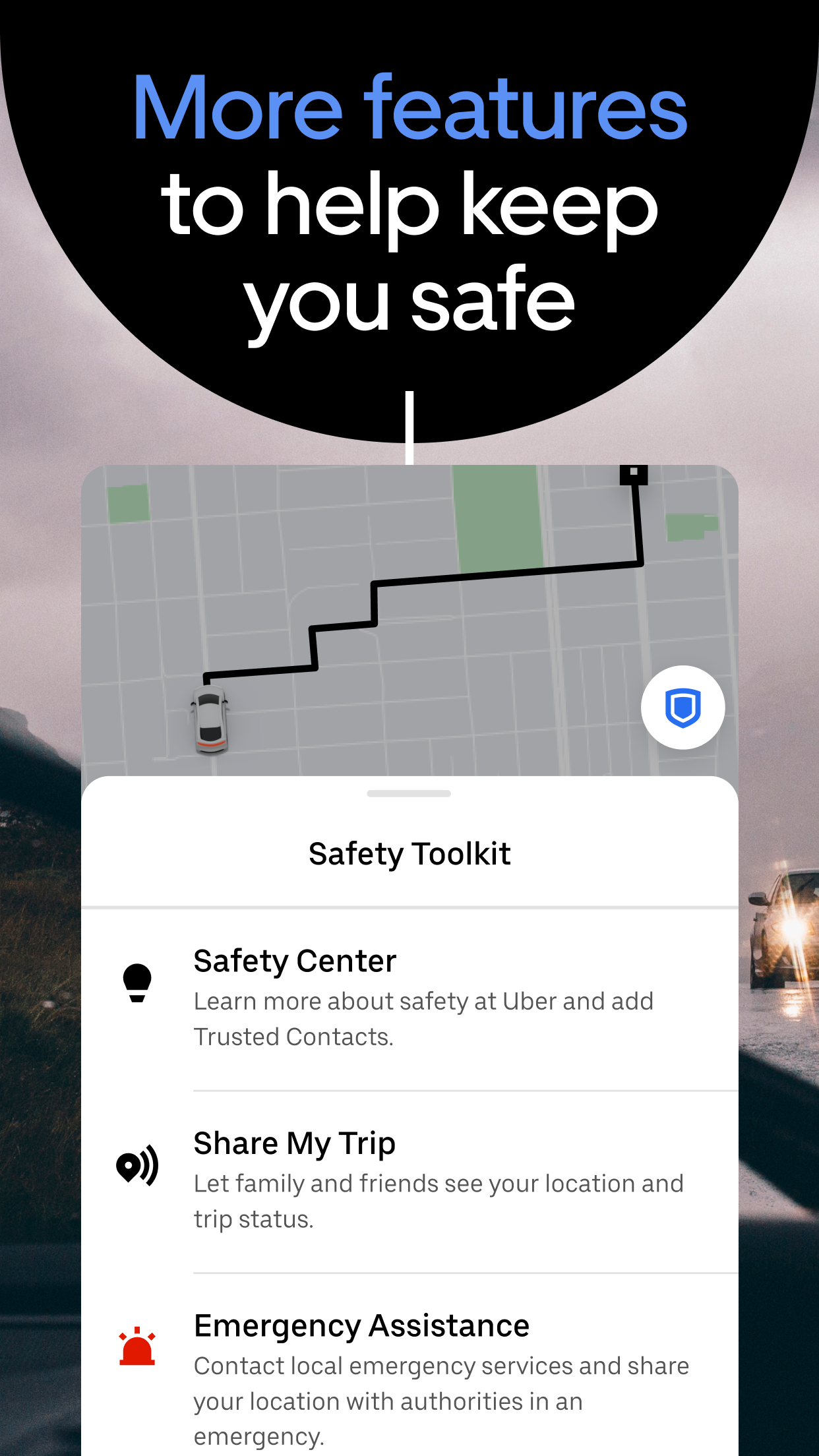 اسکرین شات 7 برنامه Uber - Request a ride