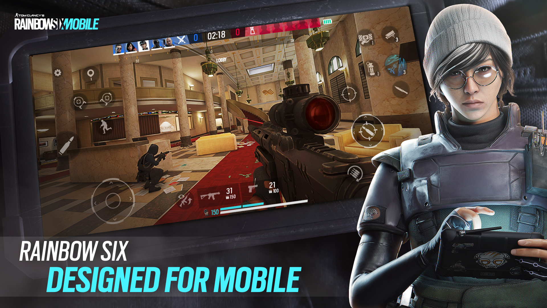 اسکرین شات 1 بازی Rainbow Six Mobile
