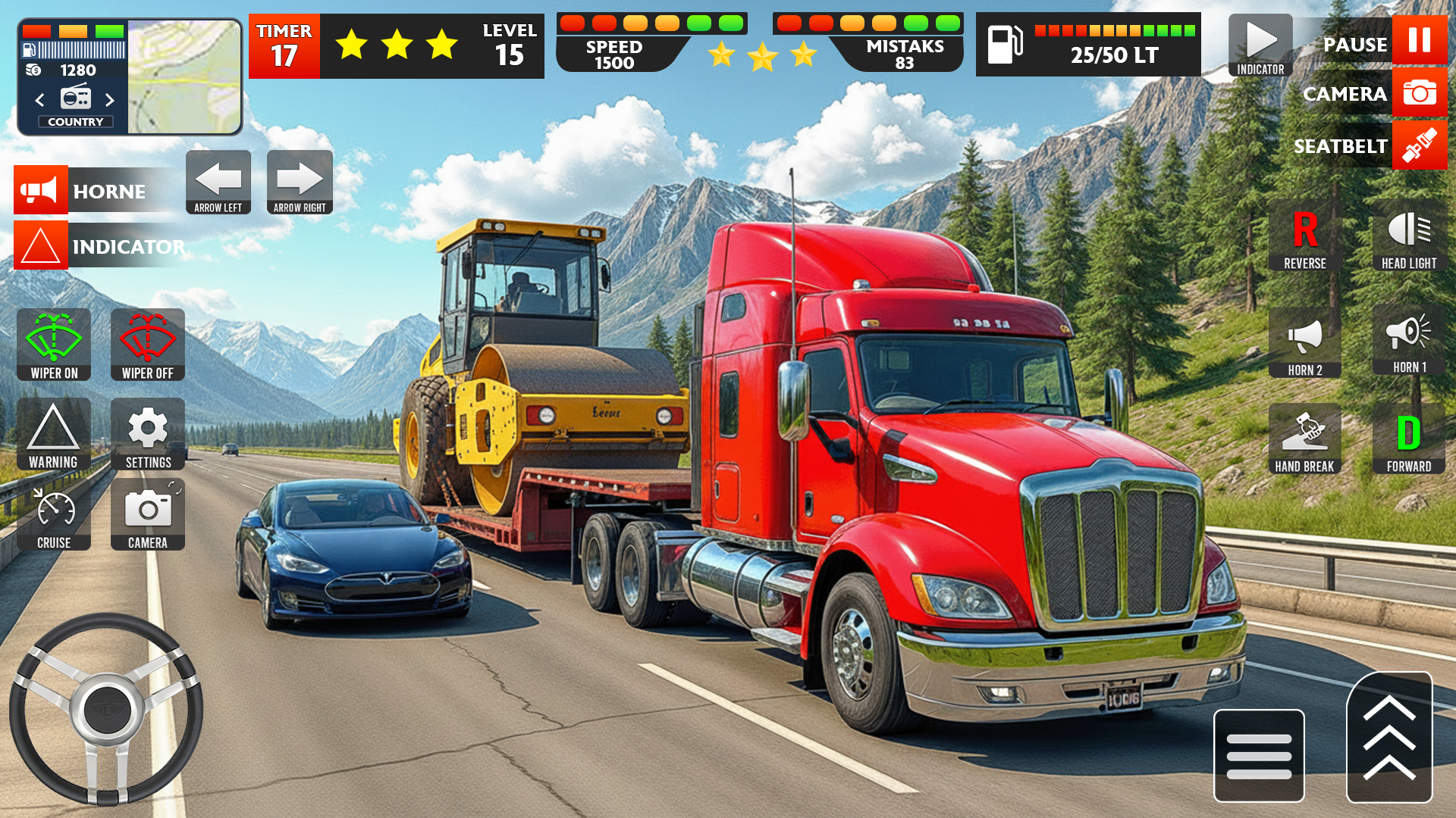 اسکرین شات 1 بازی City Truck Simulator Game 3D