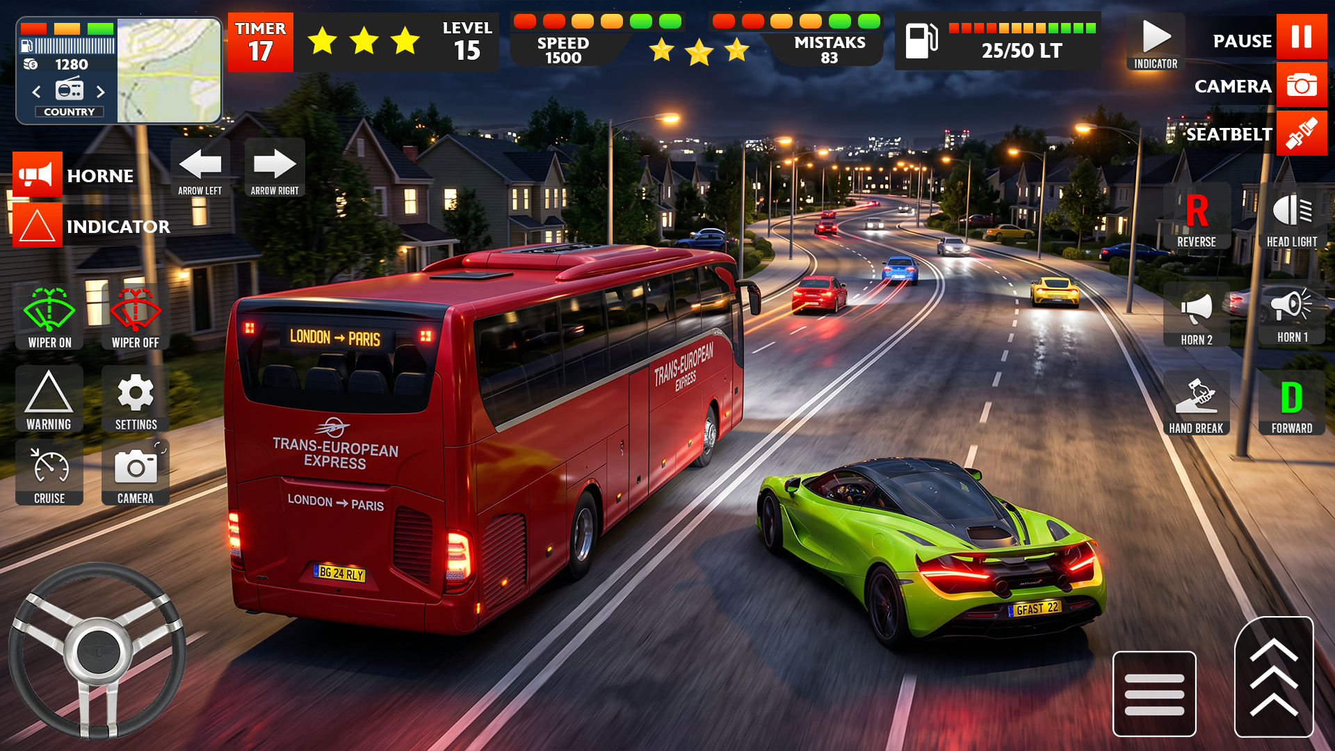 اسکرین شات 8 بازی Bus Game City Bus Simulator