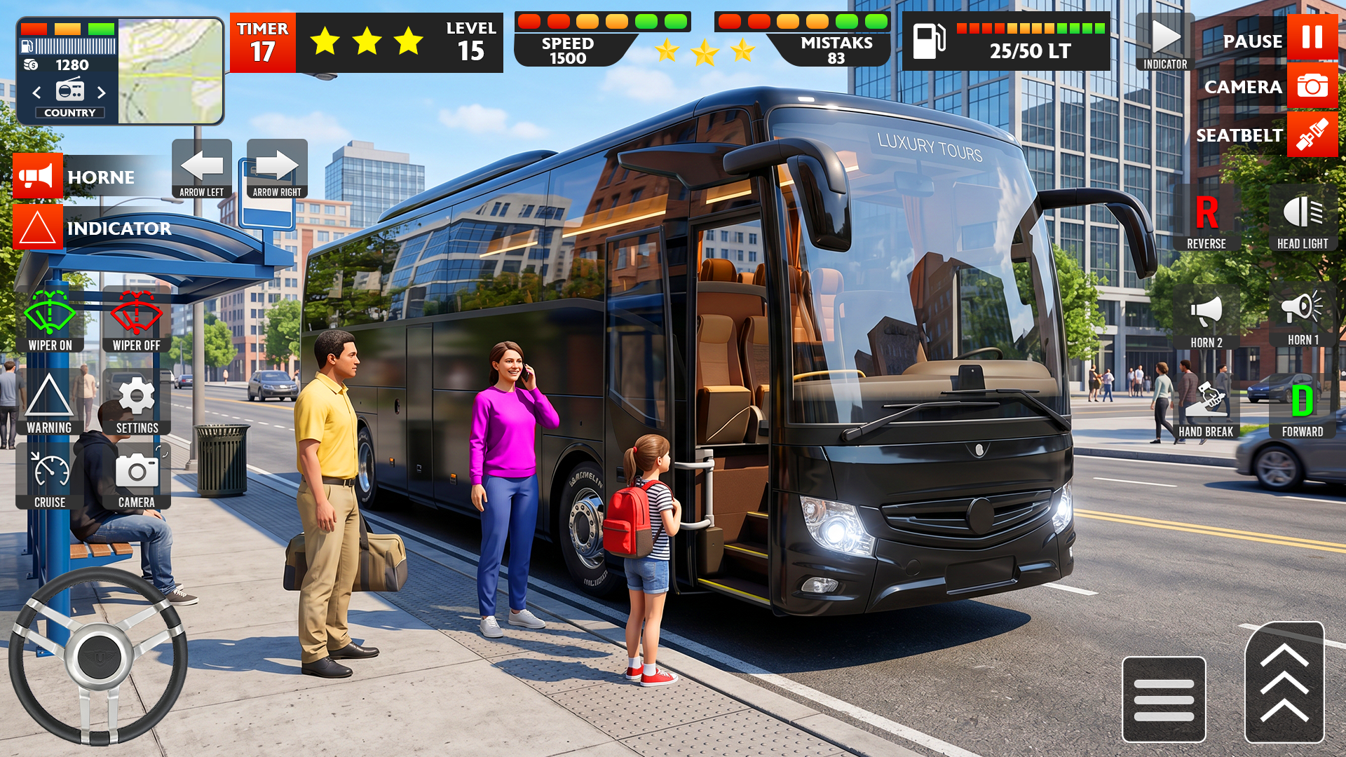 اسکرین شات 6 بازی Bus Game City Bus Simulator