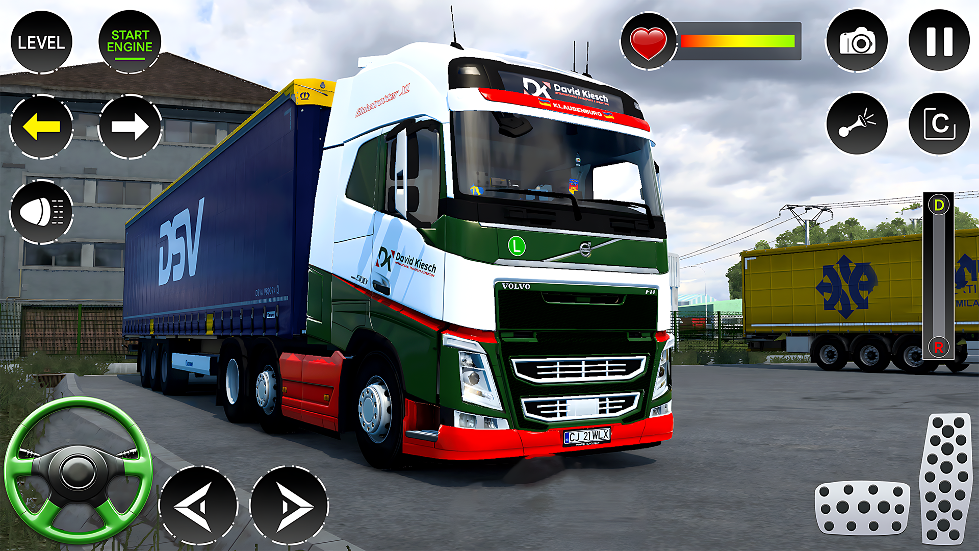 اسکرین شات 1 بازی Euro Cargo Truck Driving Game