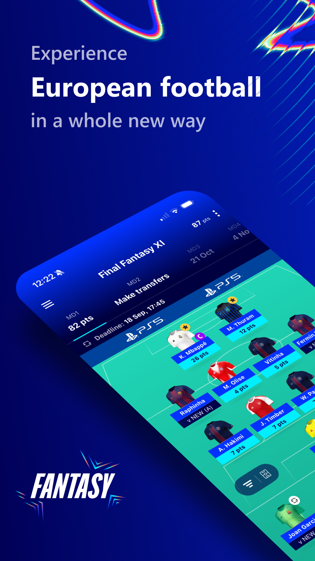 اسکرین شات 1 بازی UEFA Gaming: Fantasy Football