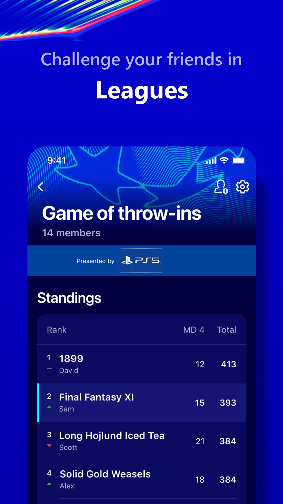 اسکرین شات 7 بازی UEFA Gaming: Fantasy Football