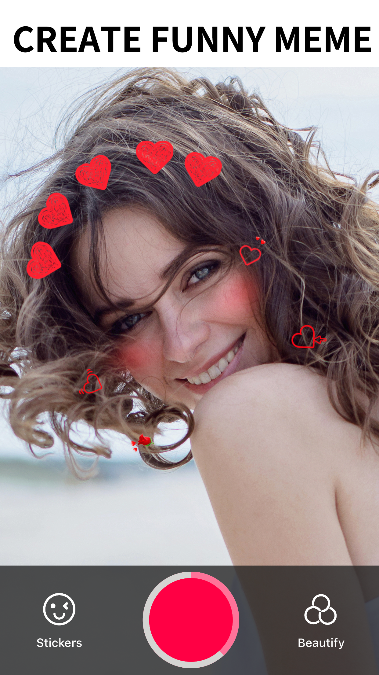 اسکرین شات 4 برنامه Sweet Snap: Beauty Face Camera