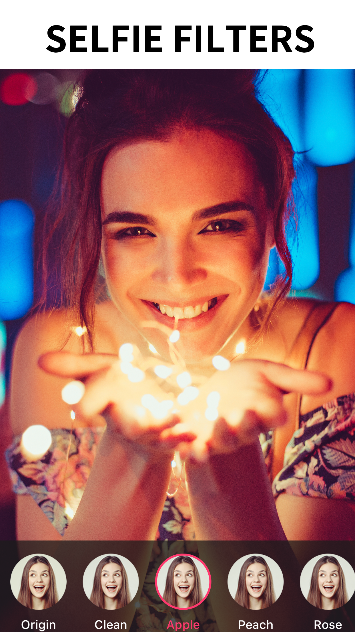 اسکرین شات 3 برنامه Sweet Snap: Beauty Face Camera