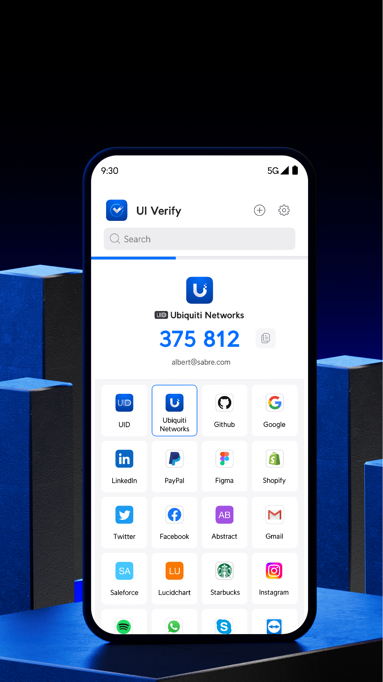 اسکرین شات 1 برنامه UniFi Verify