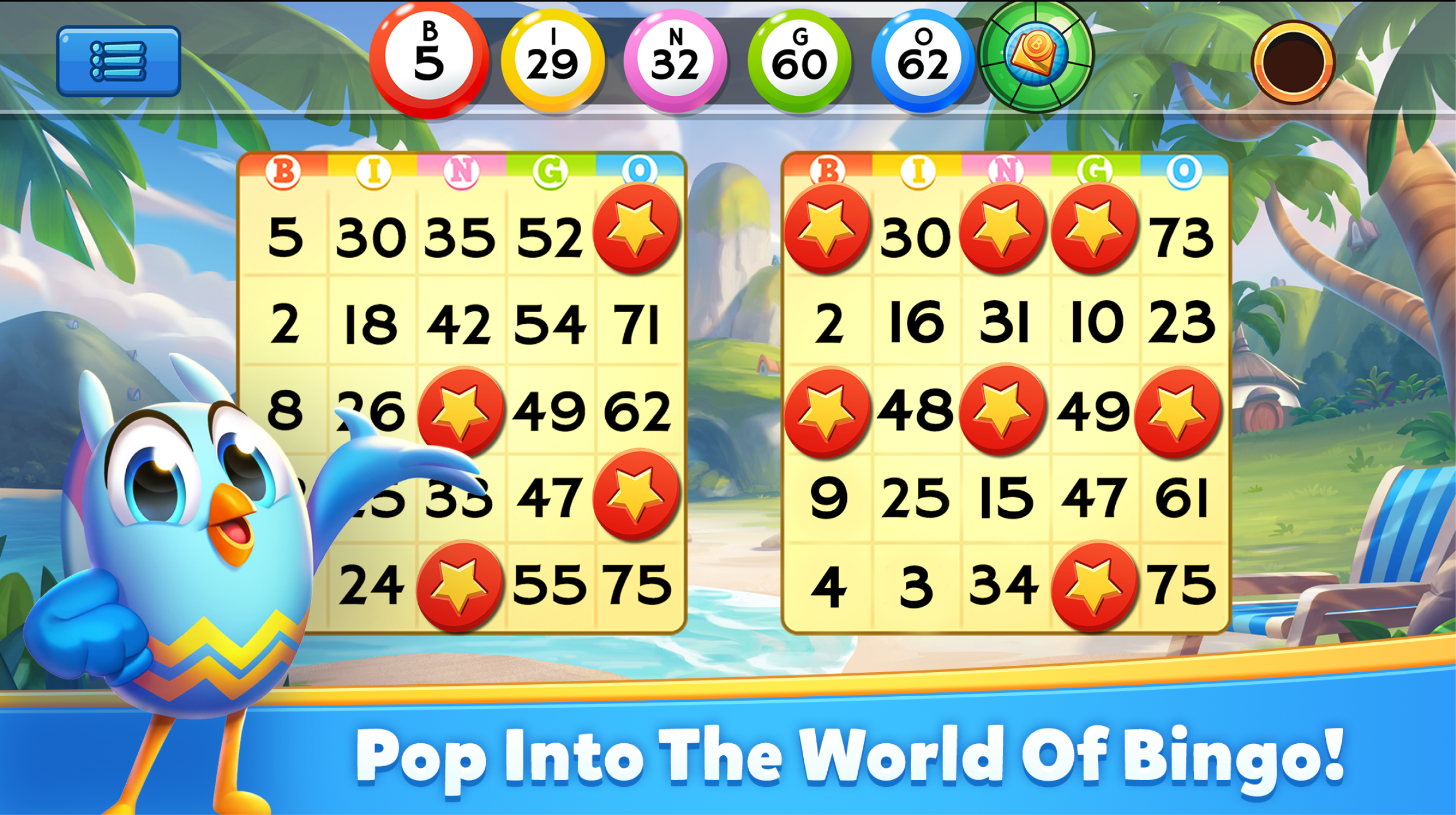 اسکرین شات 1 بازی Bingo Pop: Play Live Online