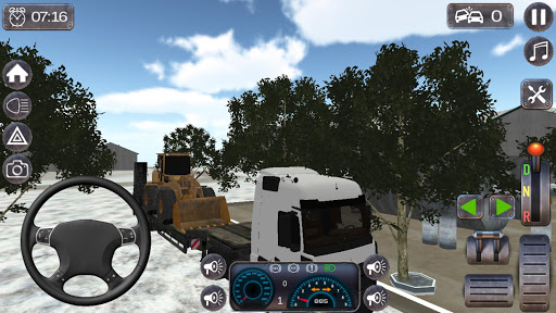 اسکرین شات 1 بازی Truck Tractor Simulator 2021