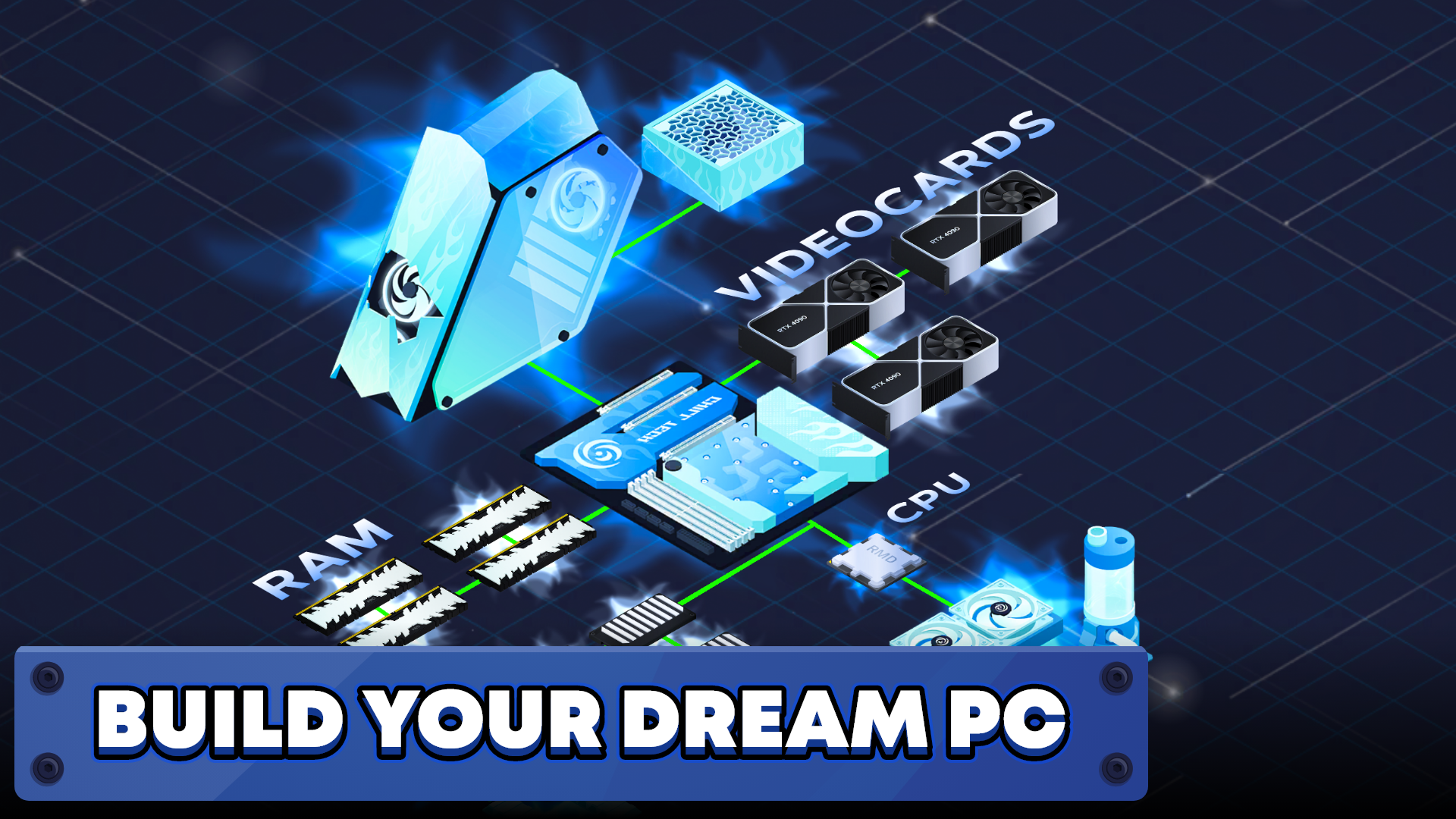 اسکرین شات 1 بازی PC Creator 2 - PC Building Sim