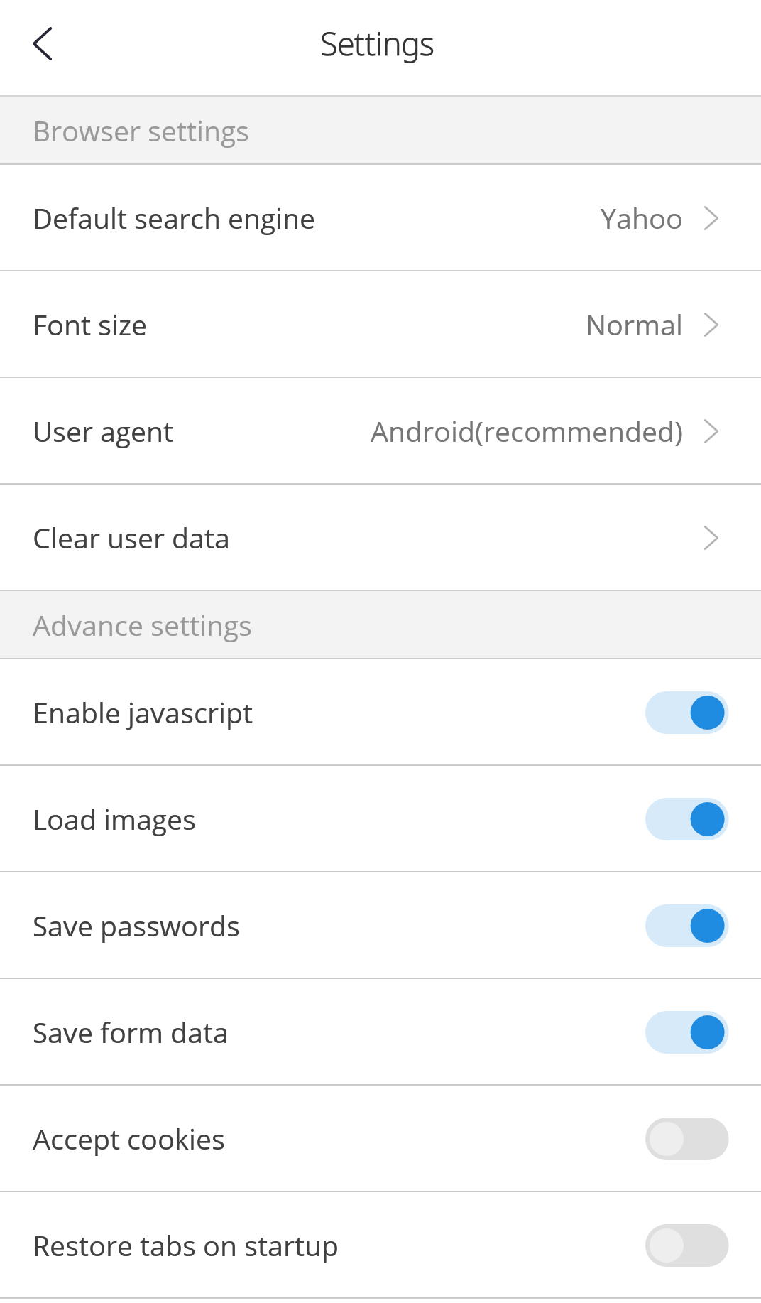 اسکرین شات 5 برنامه Browser- Secure Search,Ad Bloc