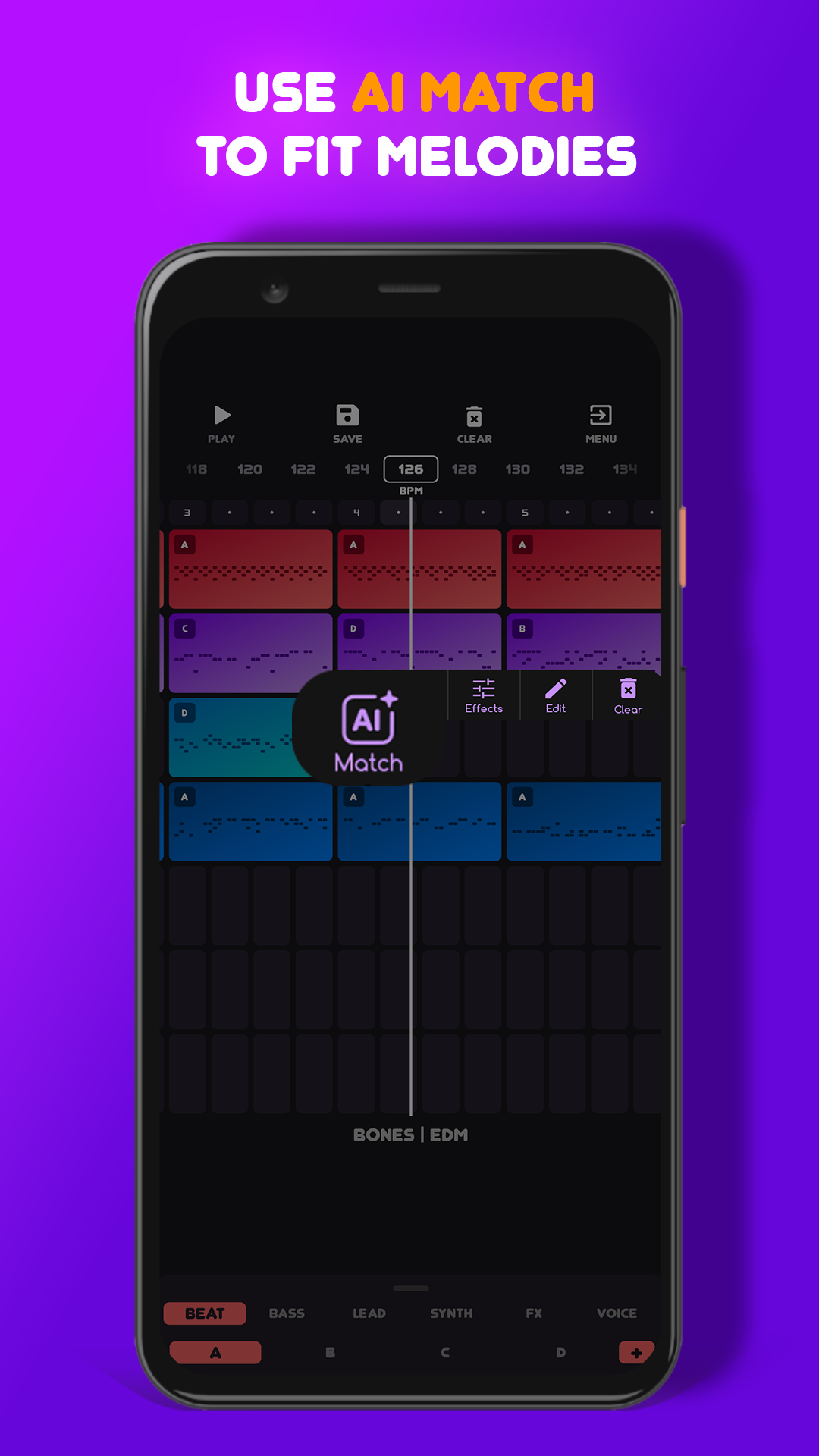 اسکرین شات 3 برنامه Beat Maker Studio: Jam Pad