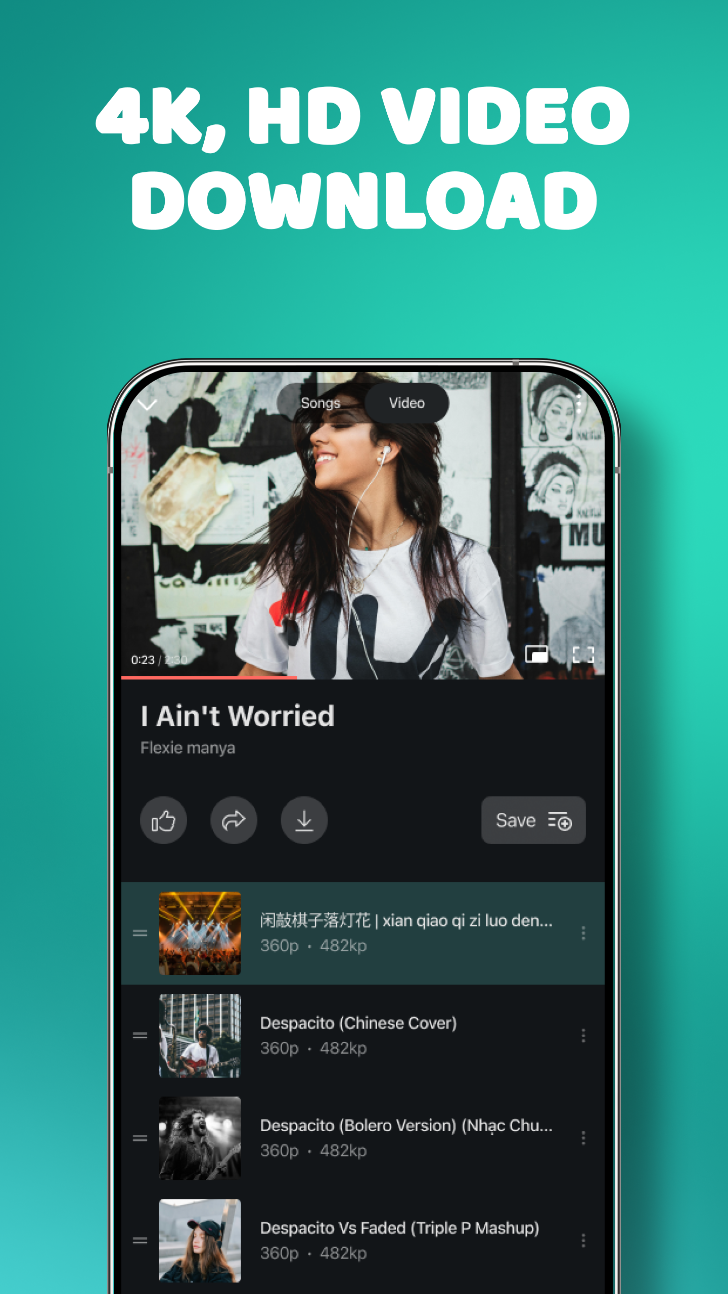 اسکرین شات 3 برنامه Video Downloader