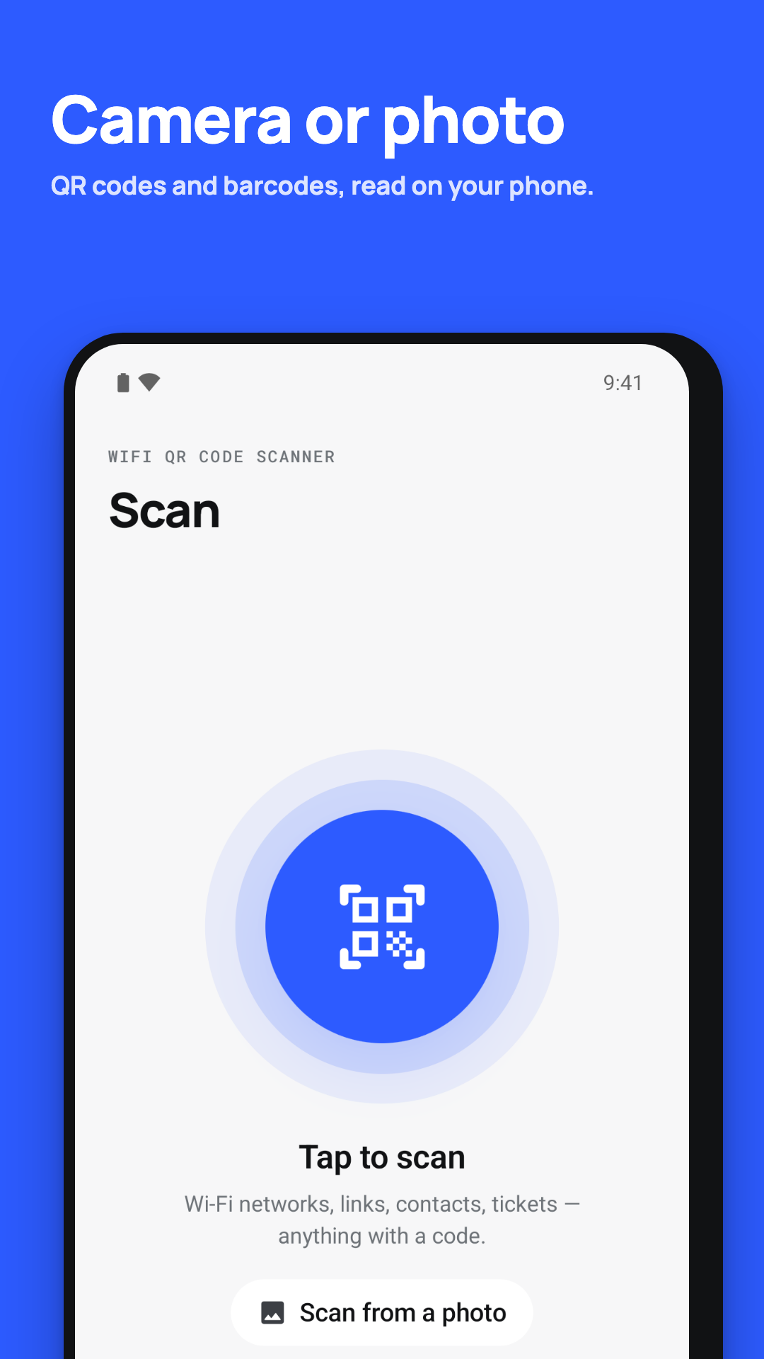 اسکرین شات 5 برنامه WiFi QR Code Scanner Password