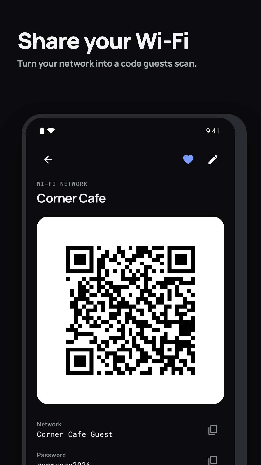 اسکرین شات 6 برنامه WiFi QR Code Scanner Password