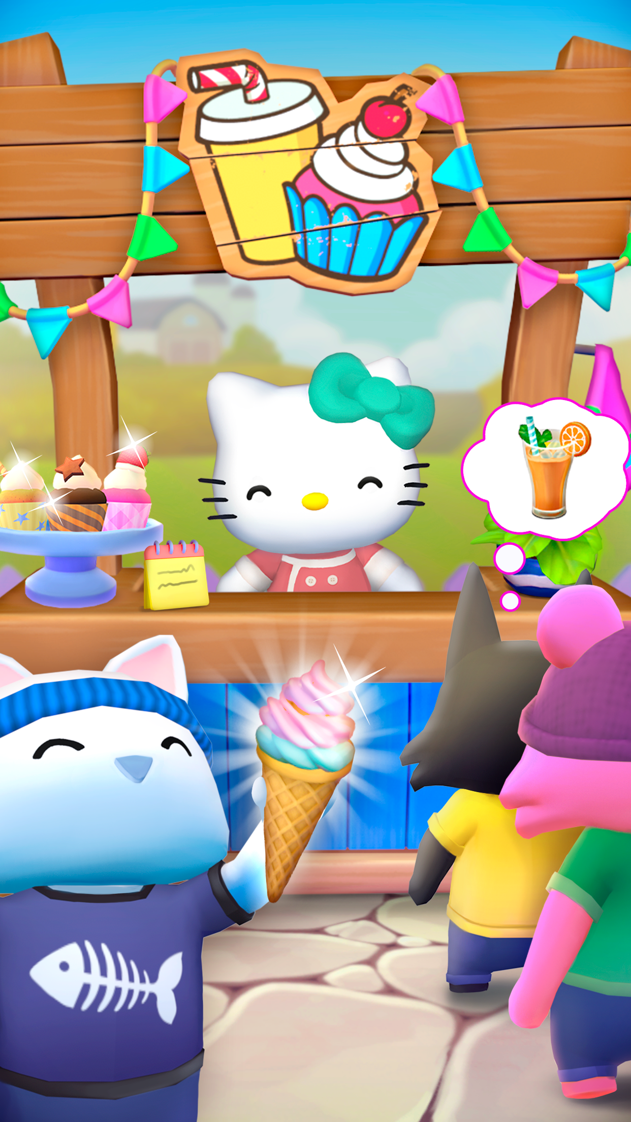 اسکرین شات 3 بازی My Talking Hello Kitty friends