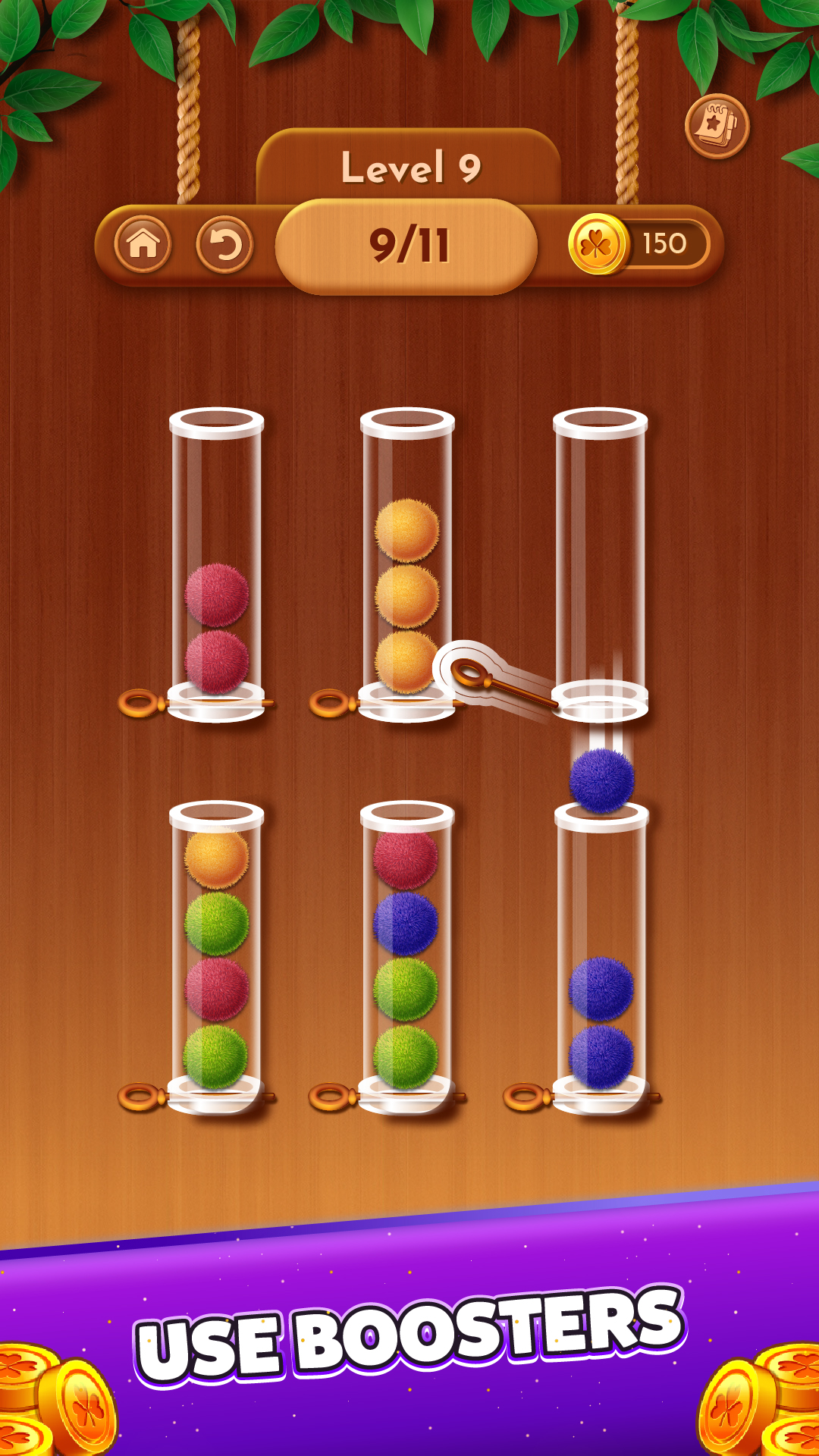 اسکرین شات 3 بازی Woody Sort: Color Puzzle