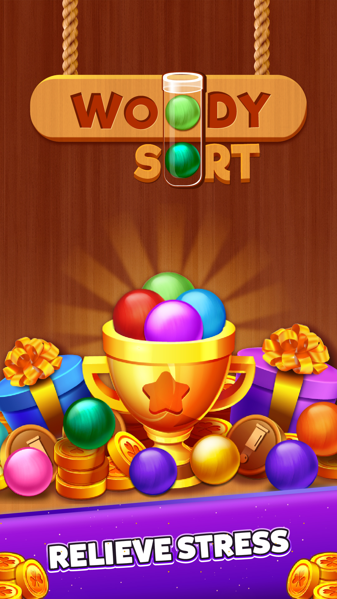 اسکرین شات 8 بازی Woody Sort: Color Puzzle