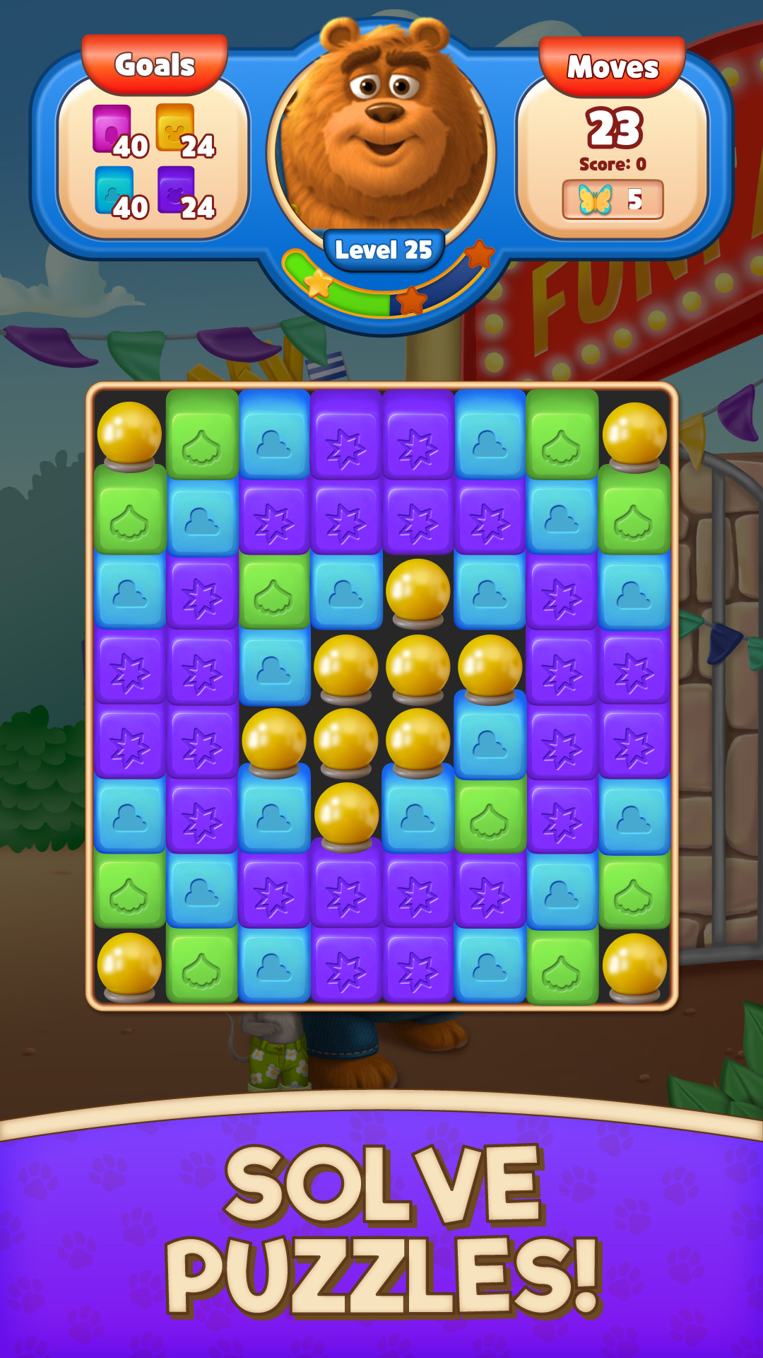 اسکرین شات 1 بازی Blast Friends: Match 3 Puzzle