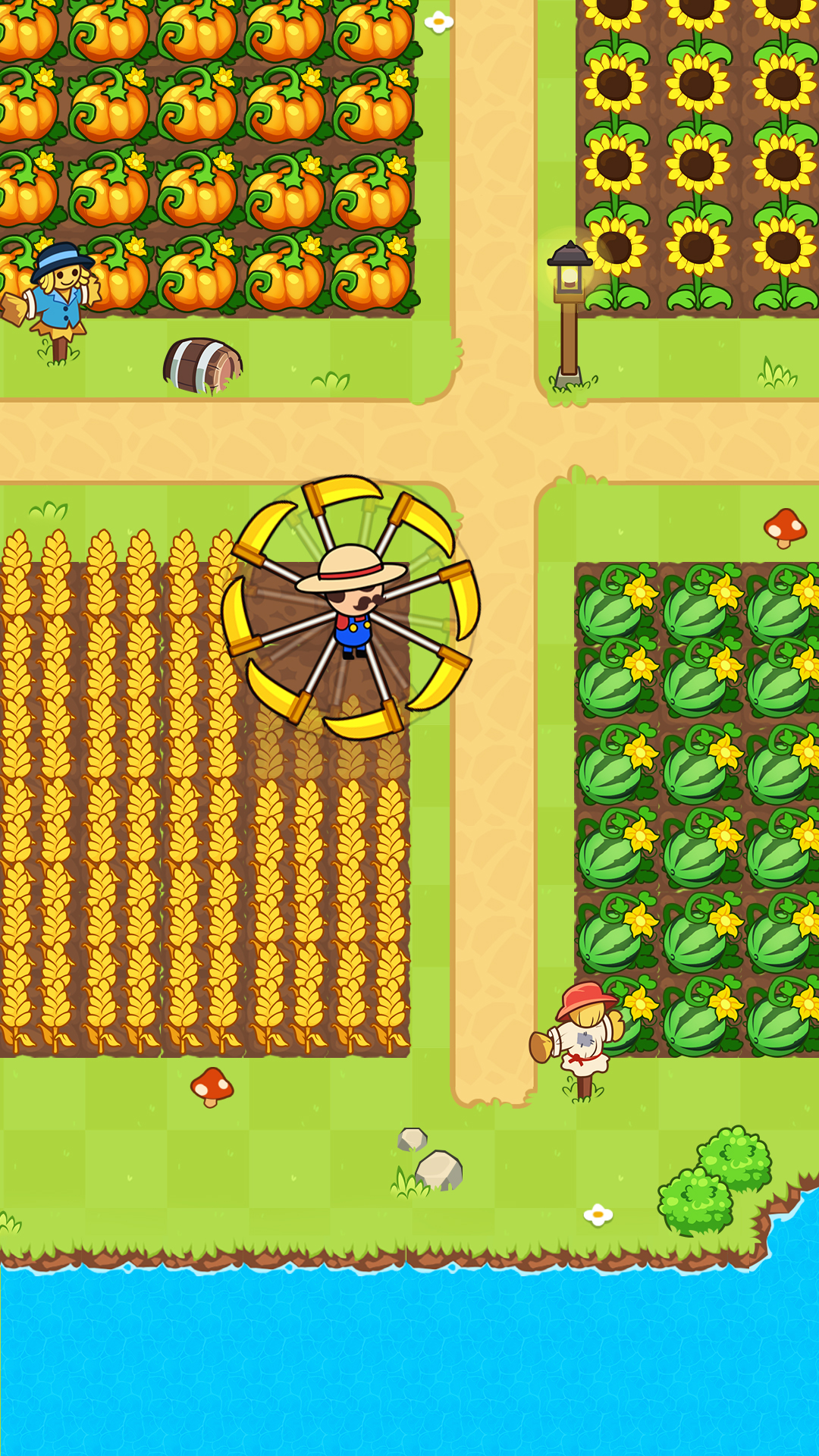 اسکرین شات 1 بازی Farm Blade: Farm Land Tycoon