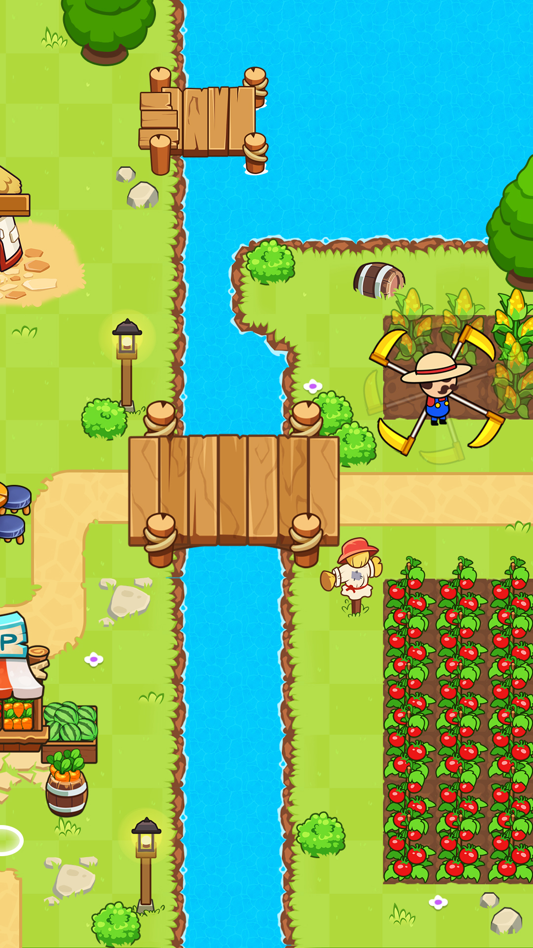 اسکرین شات 4 بازی Farm Blade: Farm Land Tycoon