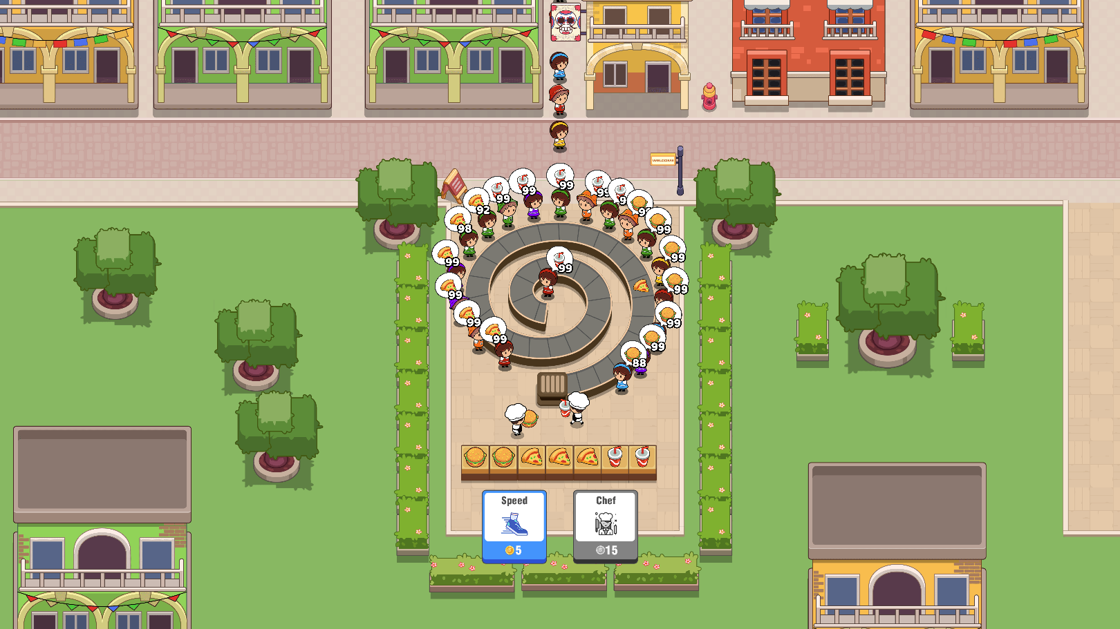 اسکرین شات 7 بازی Food Fever: Idle Restaurant