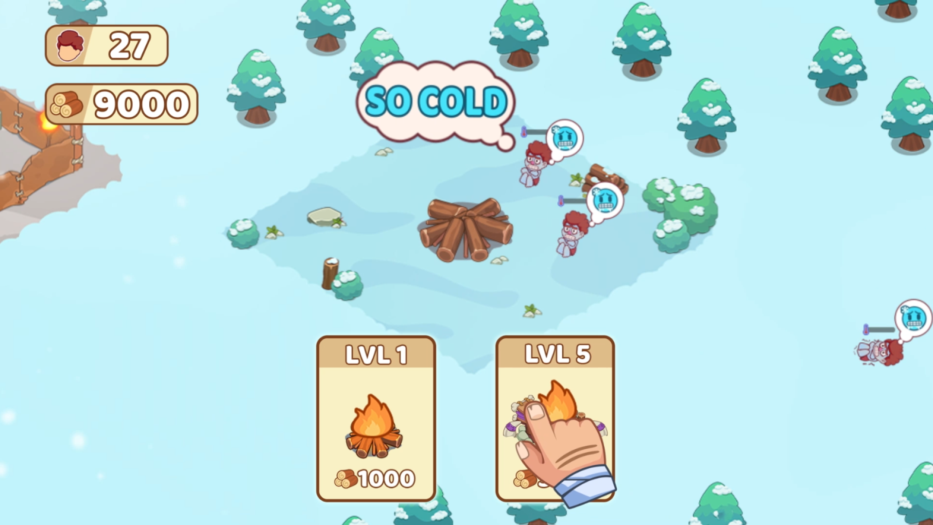 اسکرین شات 3 بازی Icy Village: Survival Idle