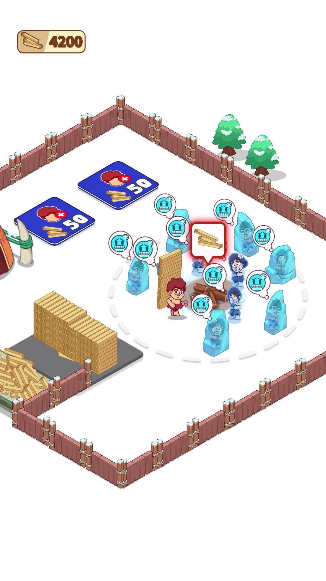 اسکرین شات 4 بازی Icy Village: Survival Idle