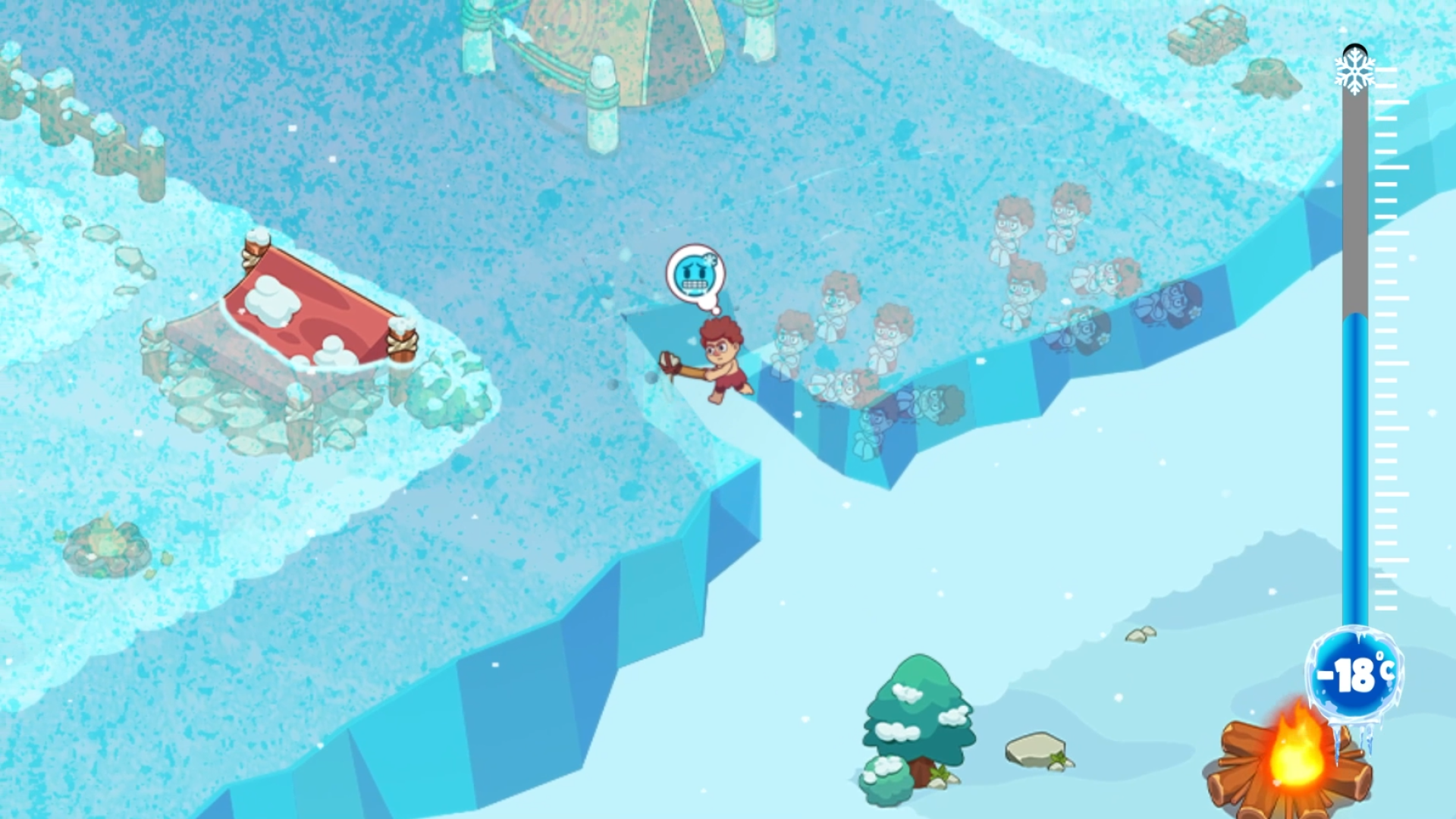 اسکرین شات 1 بازی Icy Village: Survival Idle