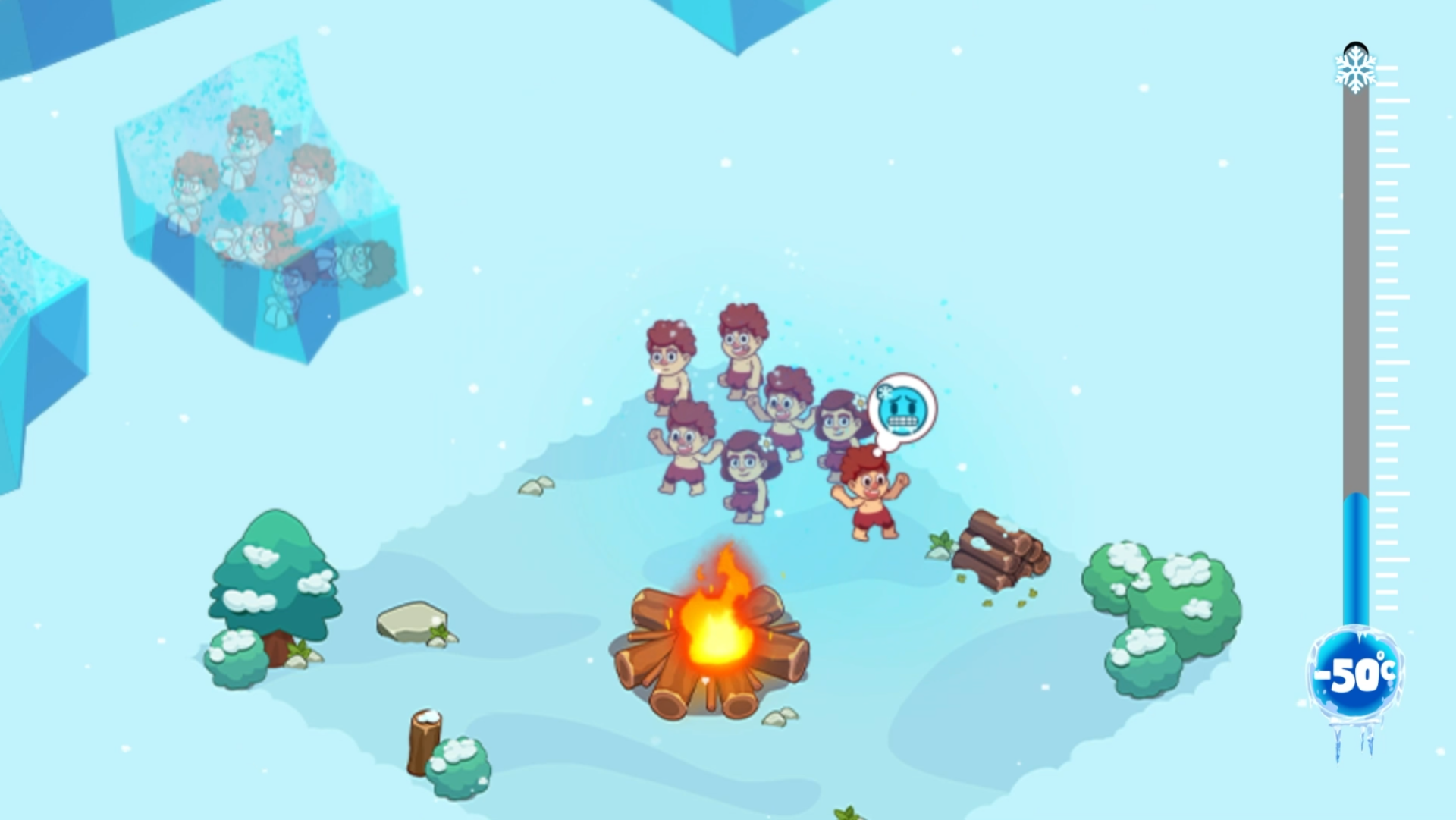 اسکرین شات 2 بازی Icy Village: Survival Idle