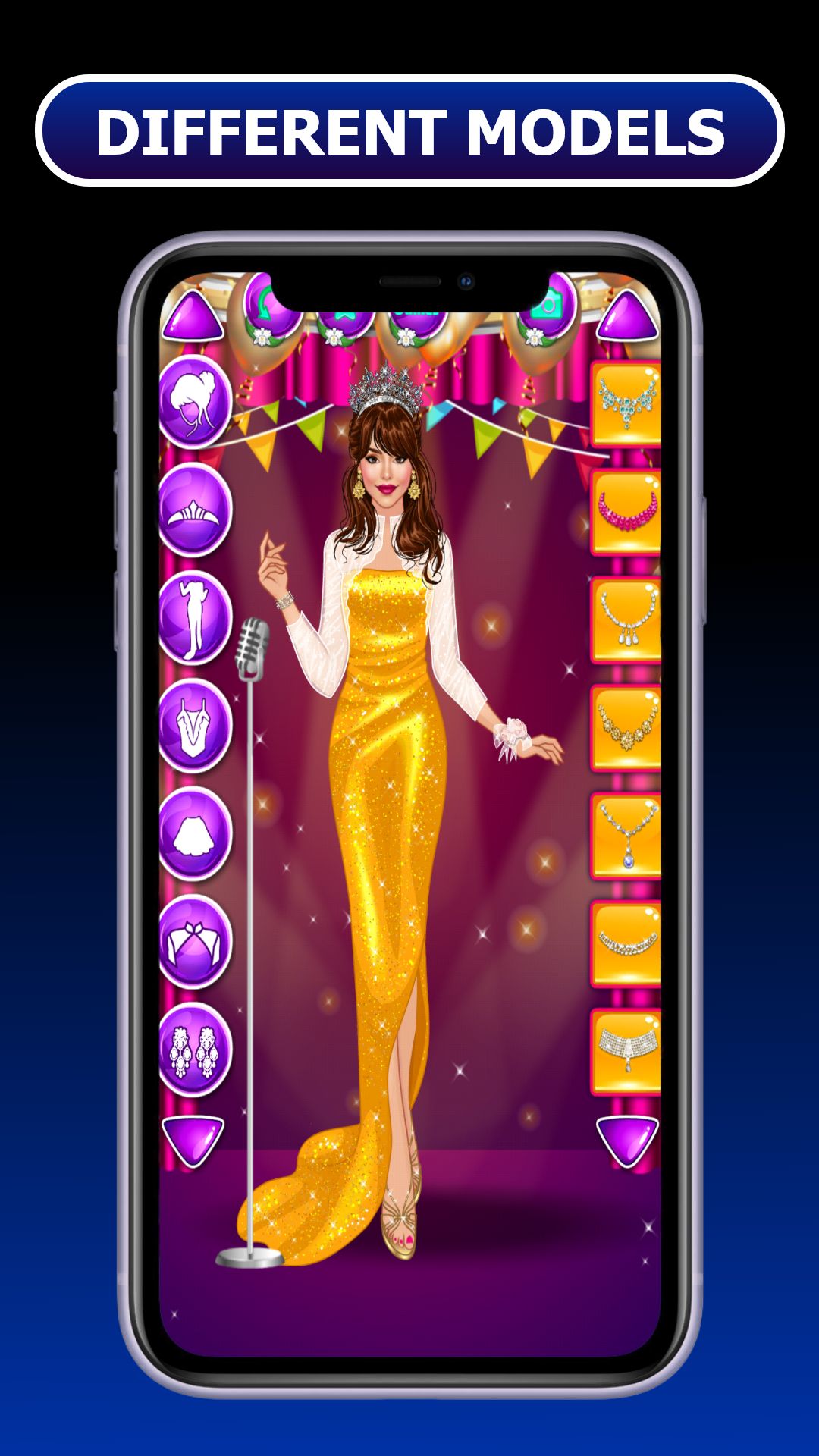 اسکرین شات 2 بازی Girls Makeover Dress Up Fashion Games