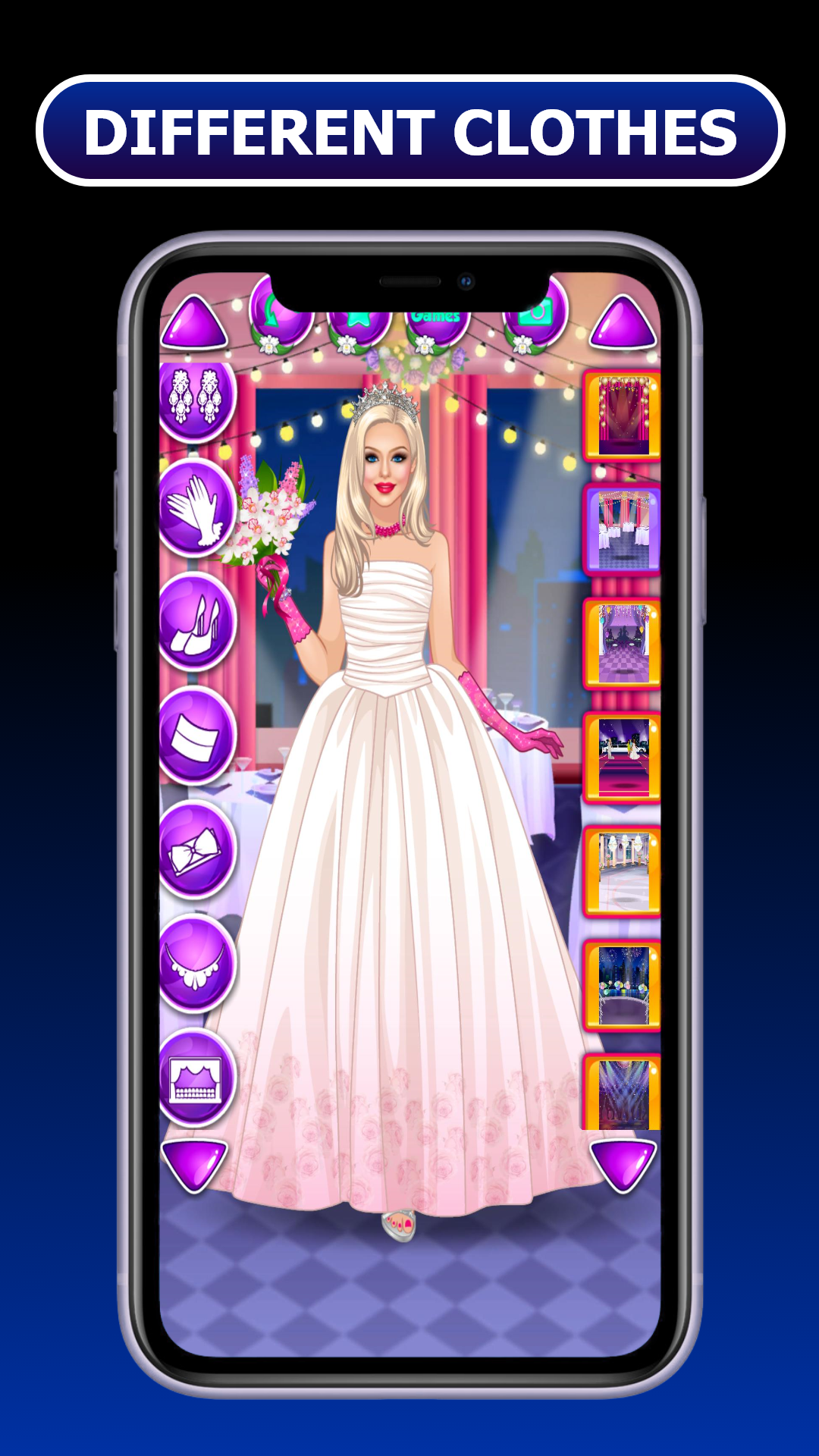 اسکرین شات 1 بازی Girls Makeover Dress Up Fashion Games