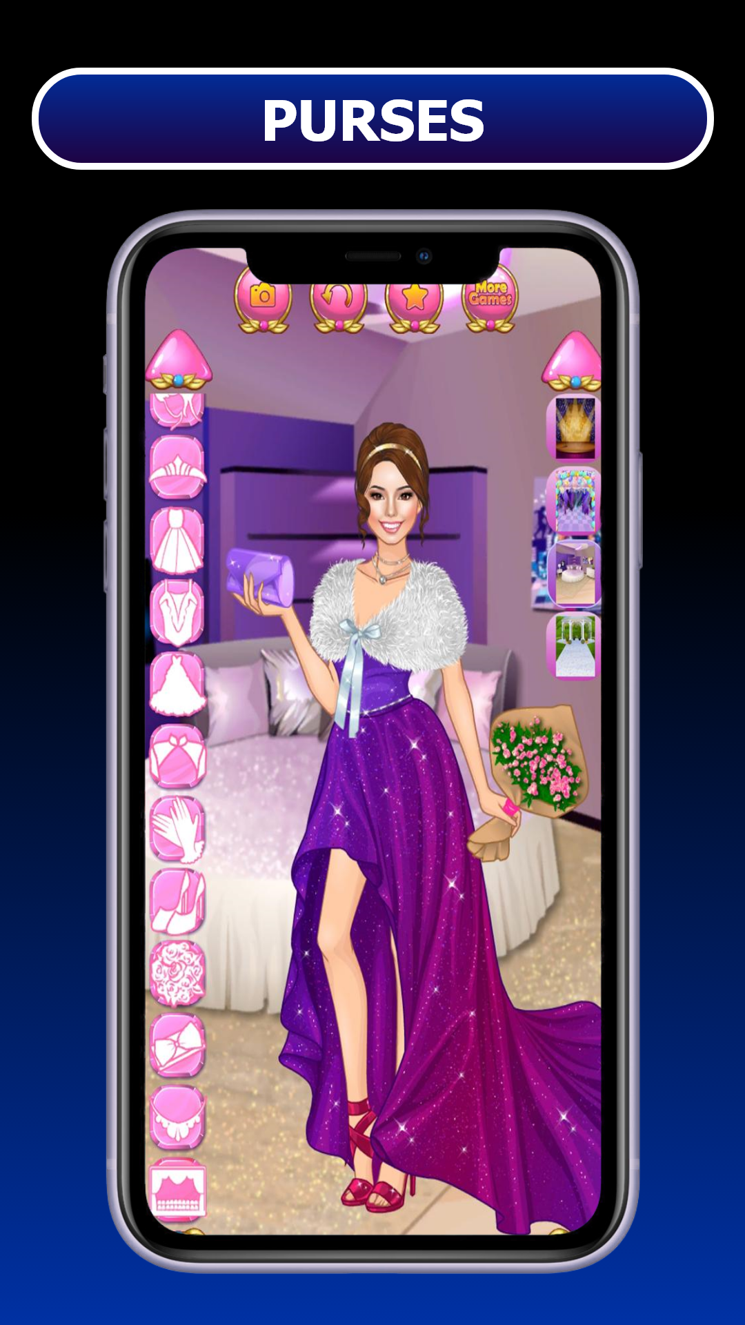 اسکرین شات 6 بازی Girls Makeover Dress Up Fashion Games