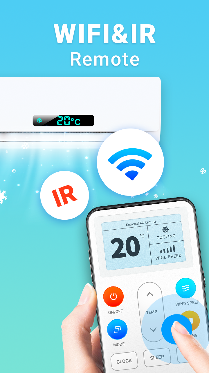 اسکرین شات 3 برنامه Universal AC Remote Control