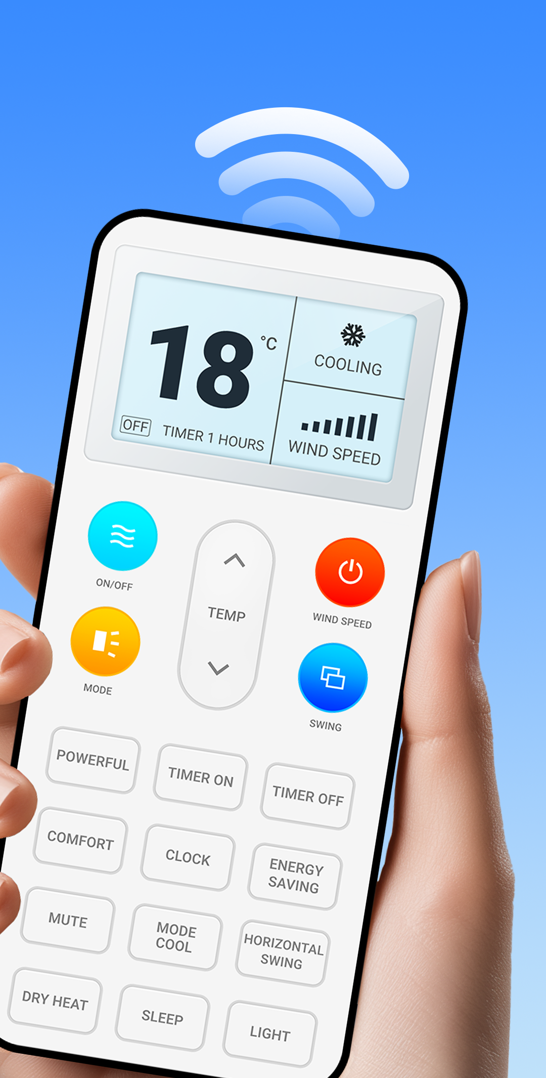 اسکرین شات 2 برنامه Universal AC Remote Control