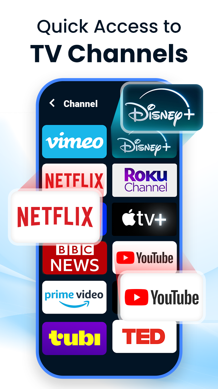 اسکرین شات 3 برنامه Universal TV Remote Control