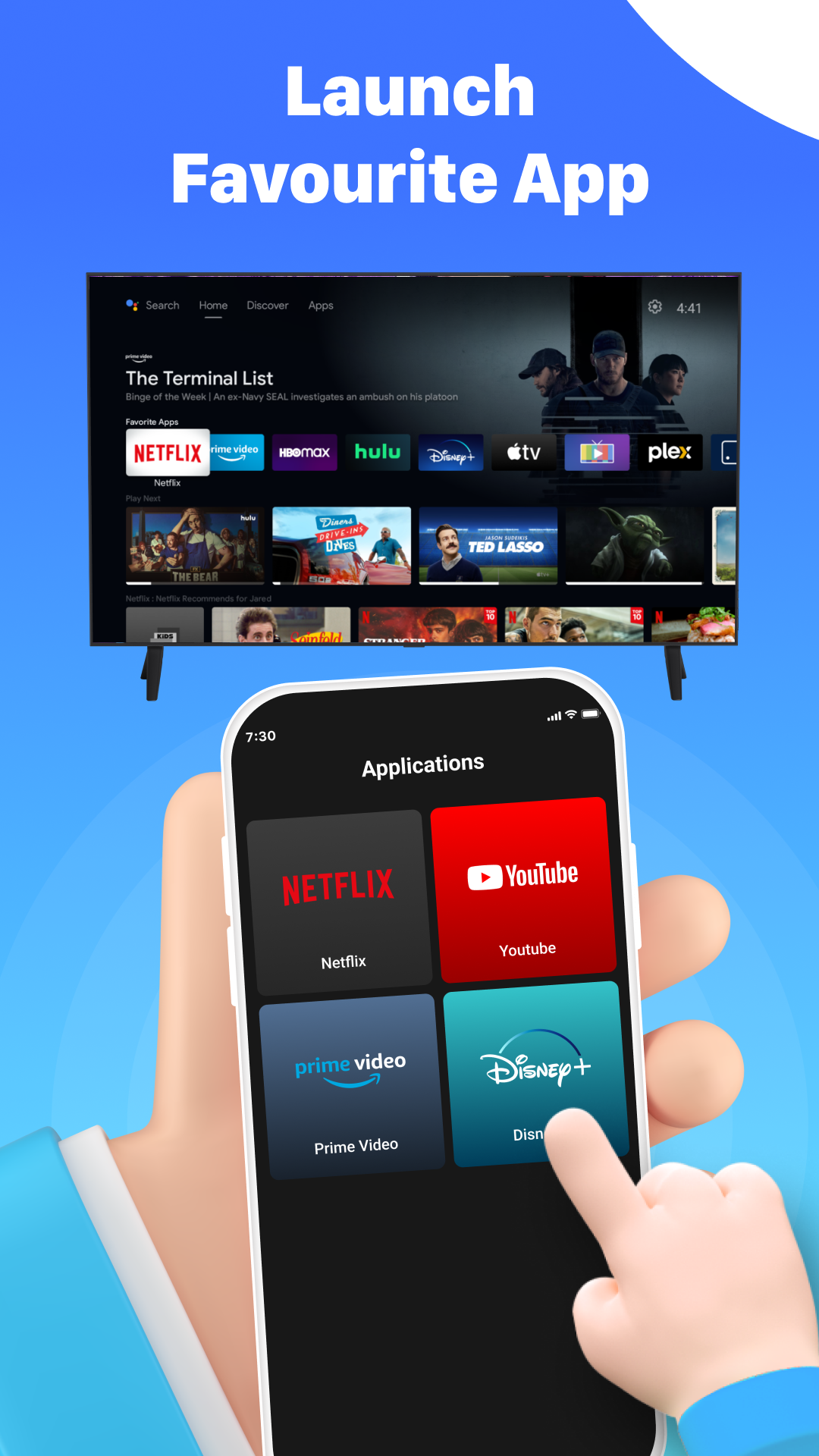 اسکرین شات 5 برنامه Universal TV Remote Control