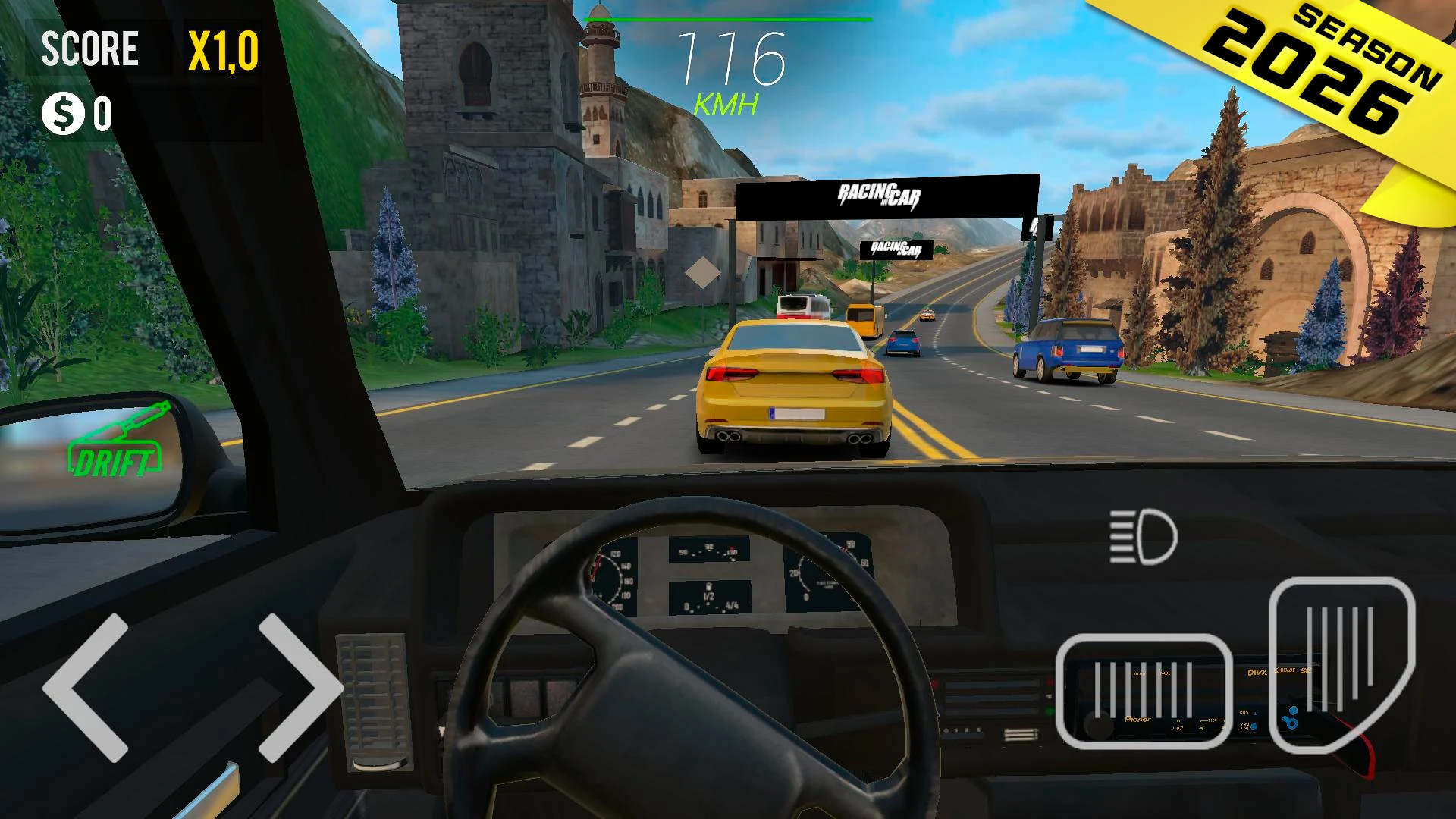 اسکرین شات 3 بازی Racing in Car 2021