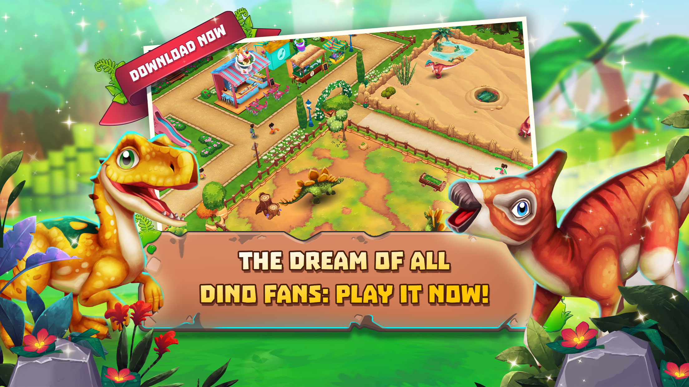 اسکرین شات 5 بازی Dinosaur Park – Primeval Zoo