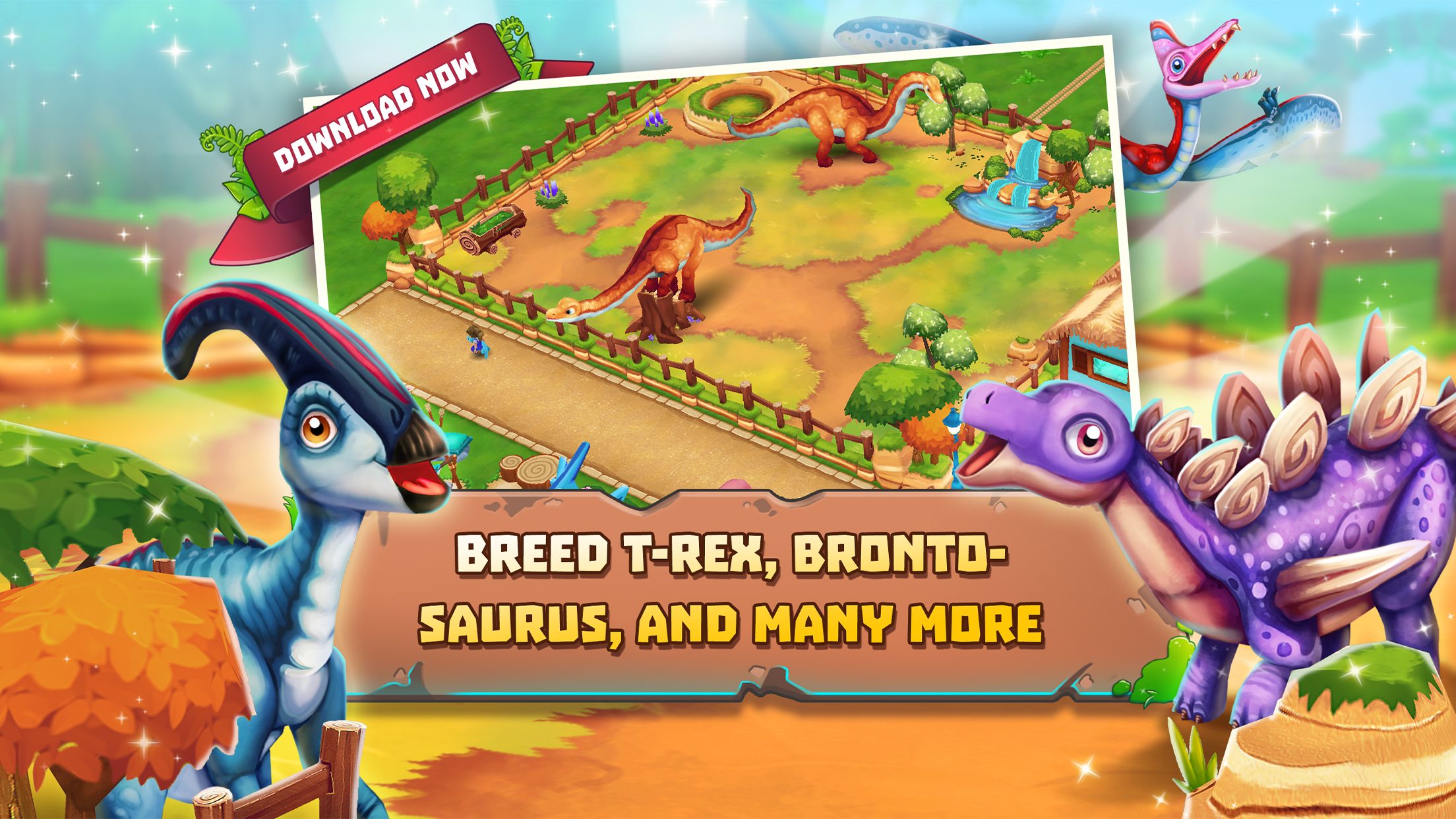 اسکرین شات 4 بازی Dinosaur Park – Primeval Zoo