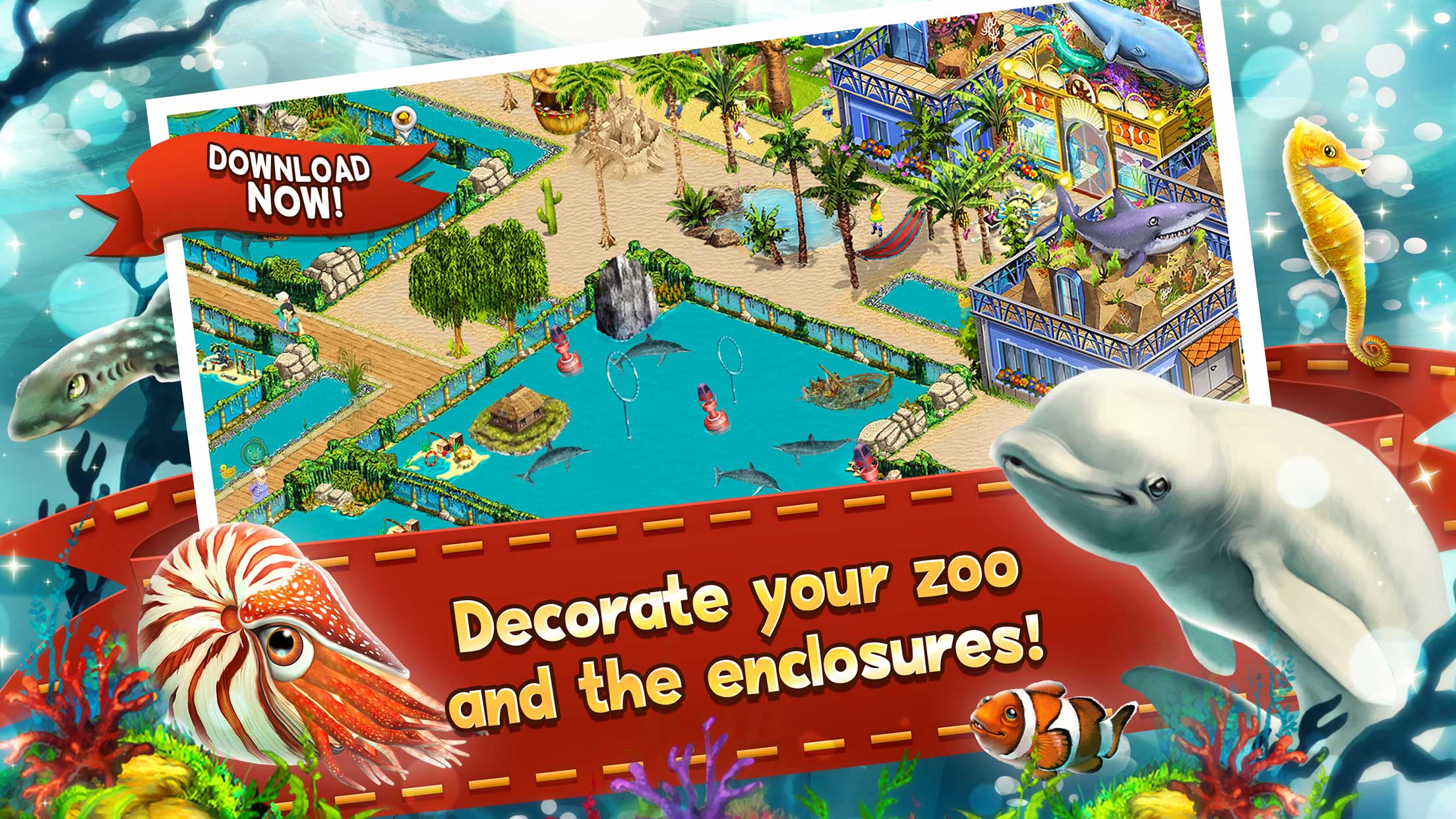 اسکرین شات 3 بازی MyFreeZoo Mobile