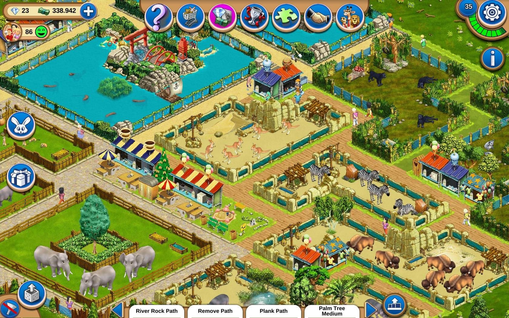 اسکرین شات 5 بازی MyFreeZoo Mobile