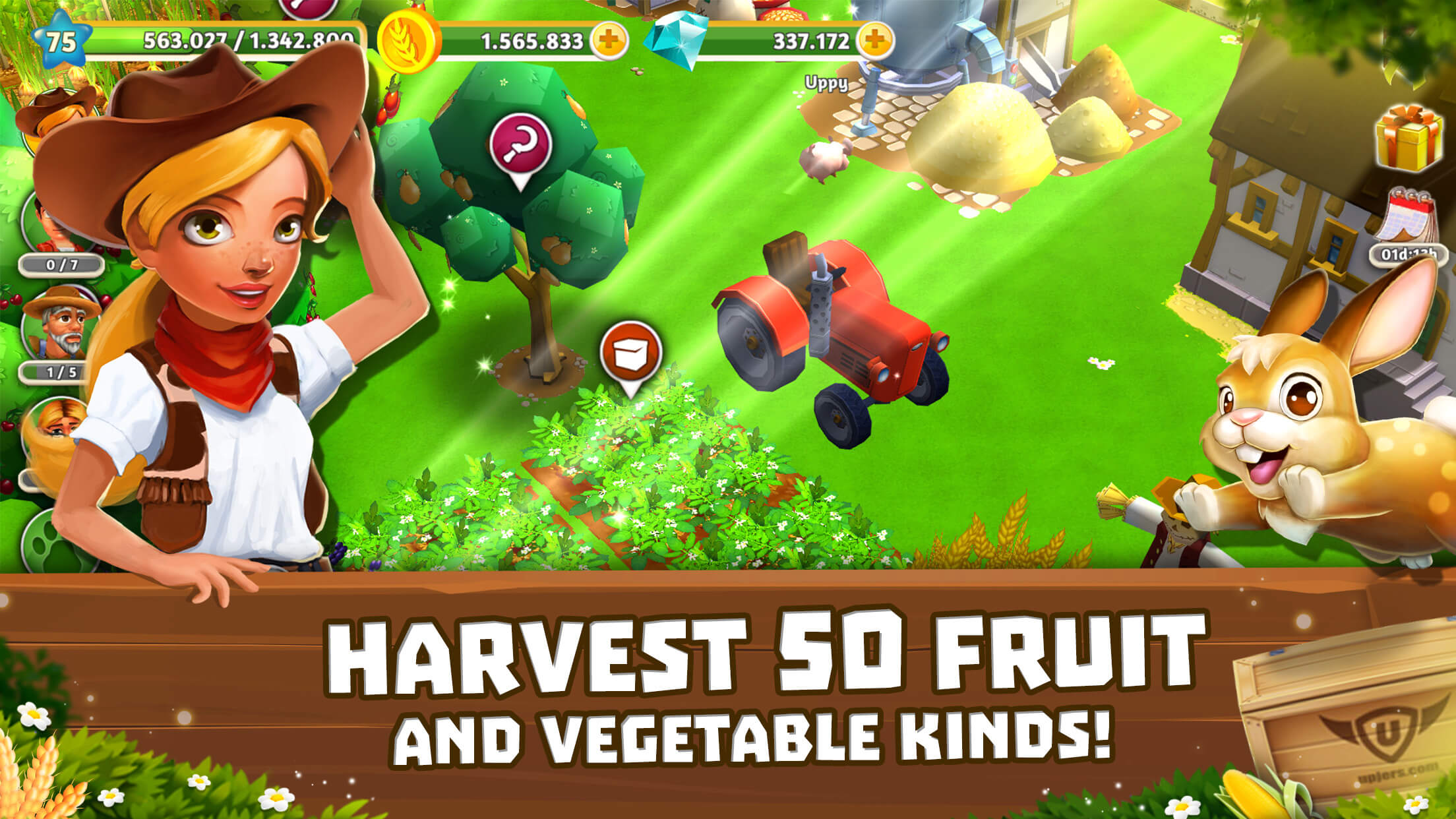 اسکرین شات 1 بازی My Free Farm 2