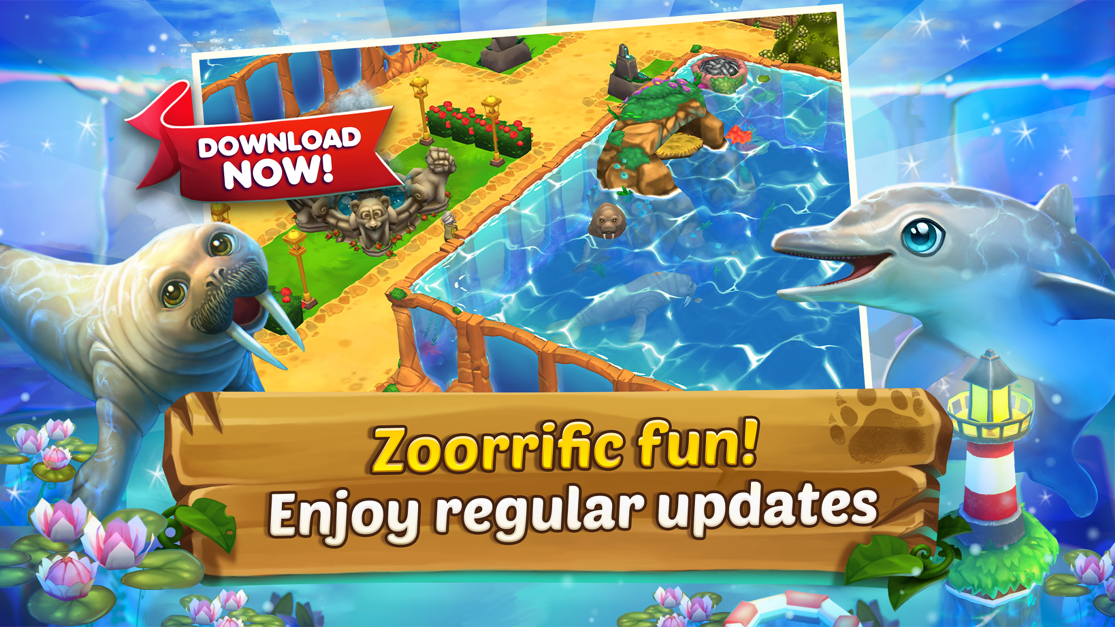 اسکرین شات 2 بازی Zoo 2: Animal Park