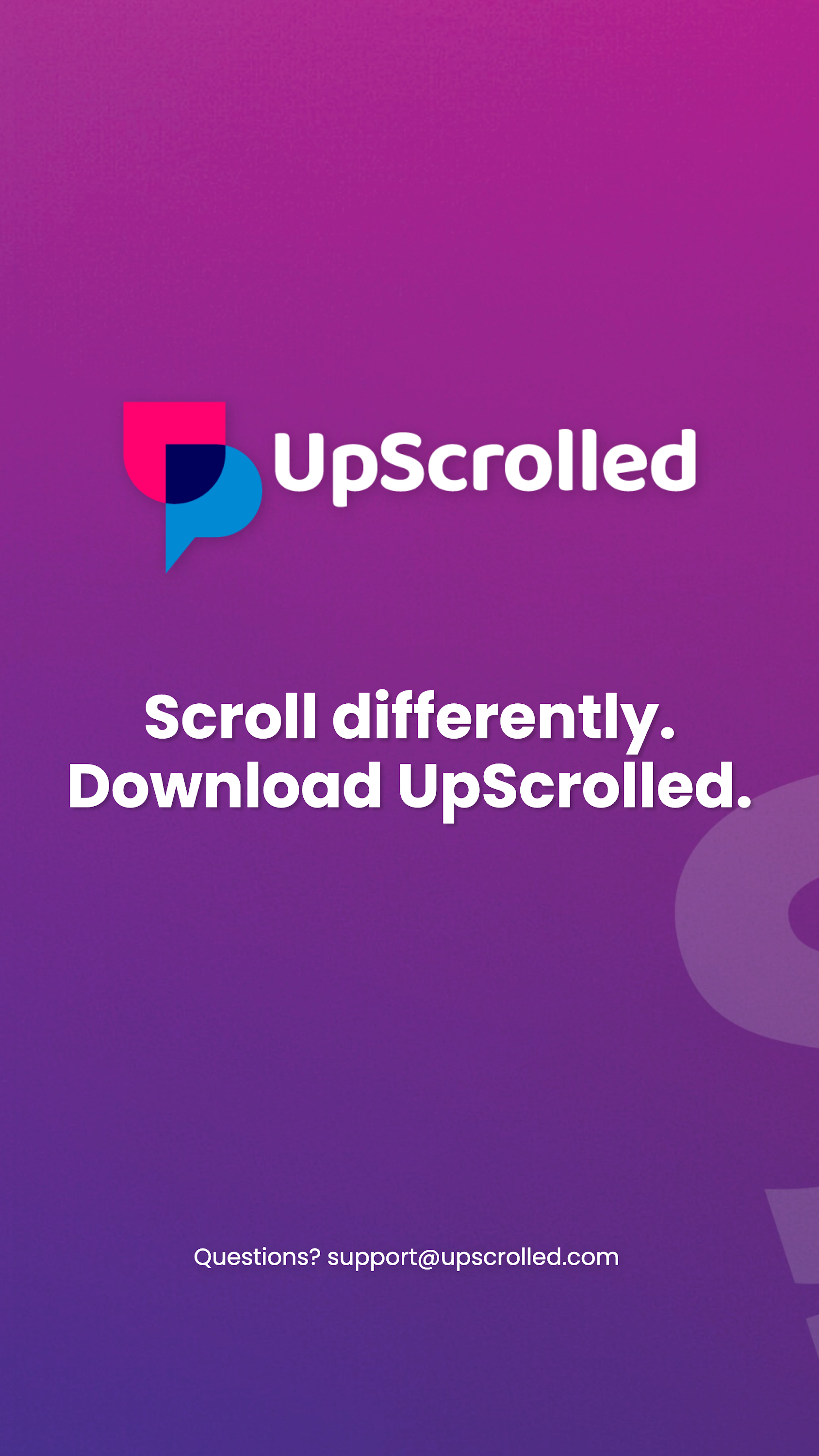 اسکرین شات 7 برنامه UpScrolled