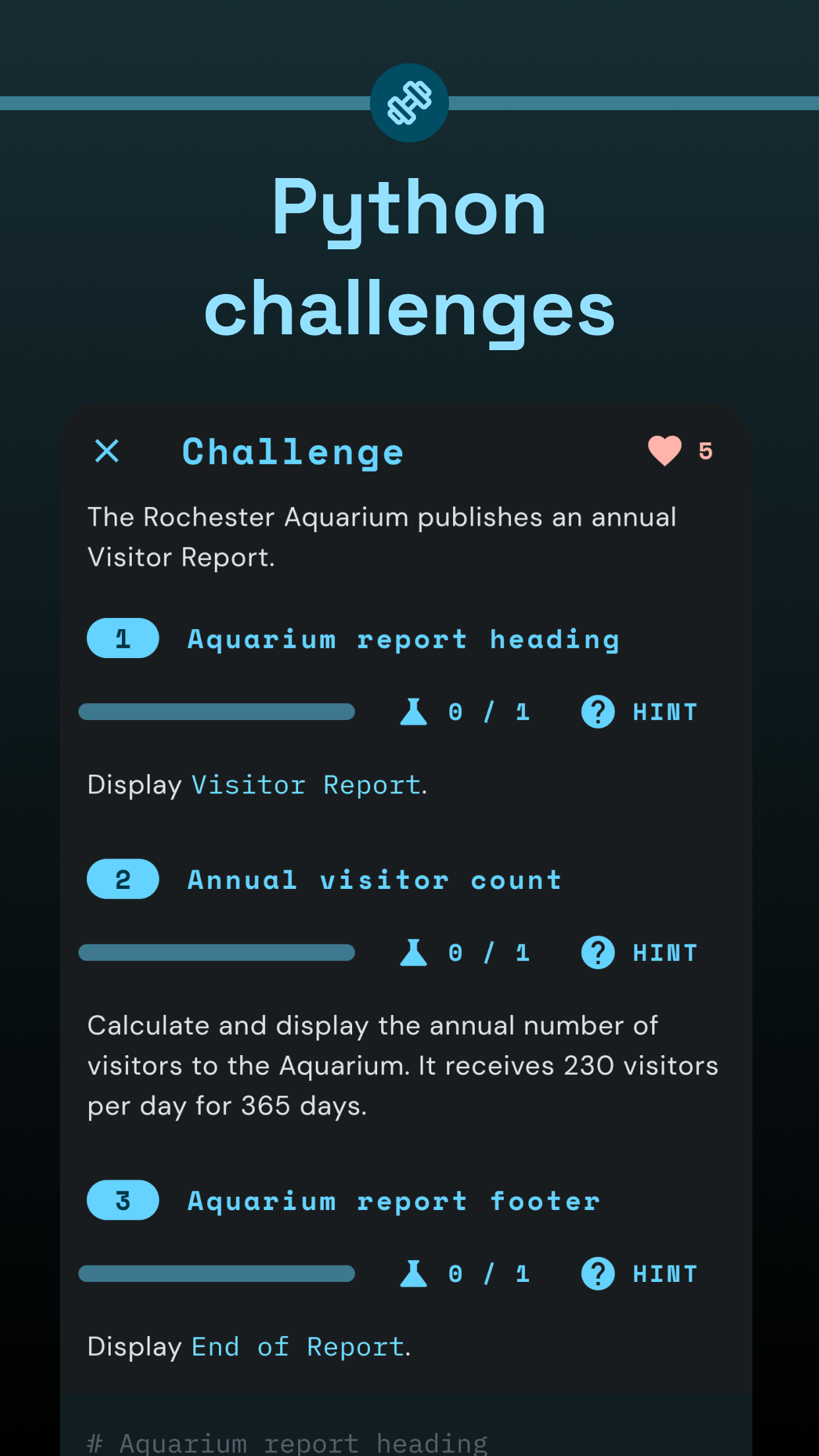 اسکرین شات 6 برنامه Encode: Learn to Code
