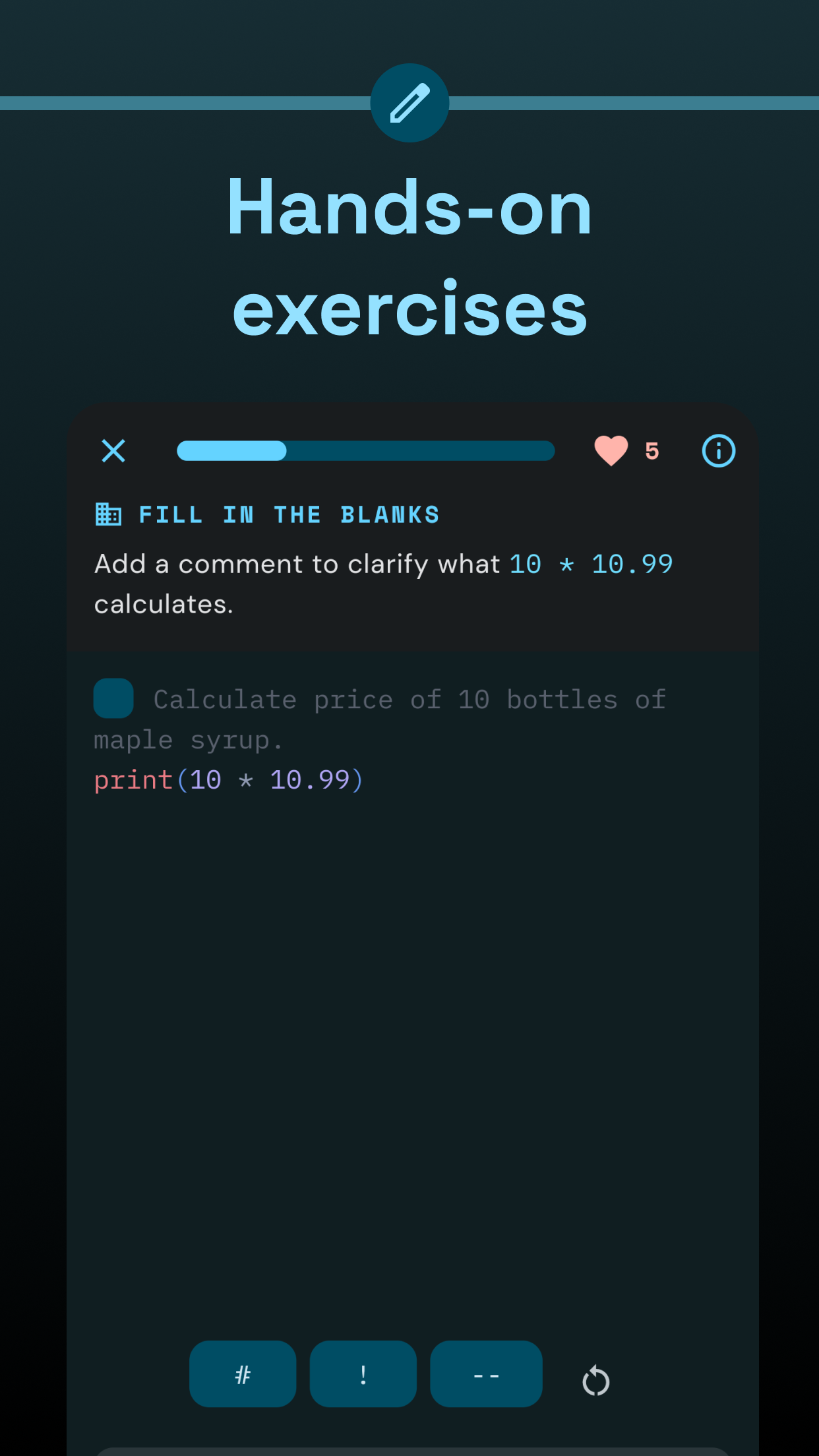 اسکرین شات 4 برنامه Encode: Learn to Code
