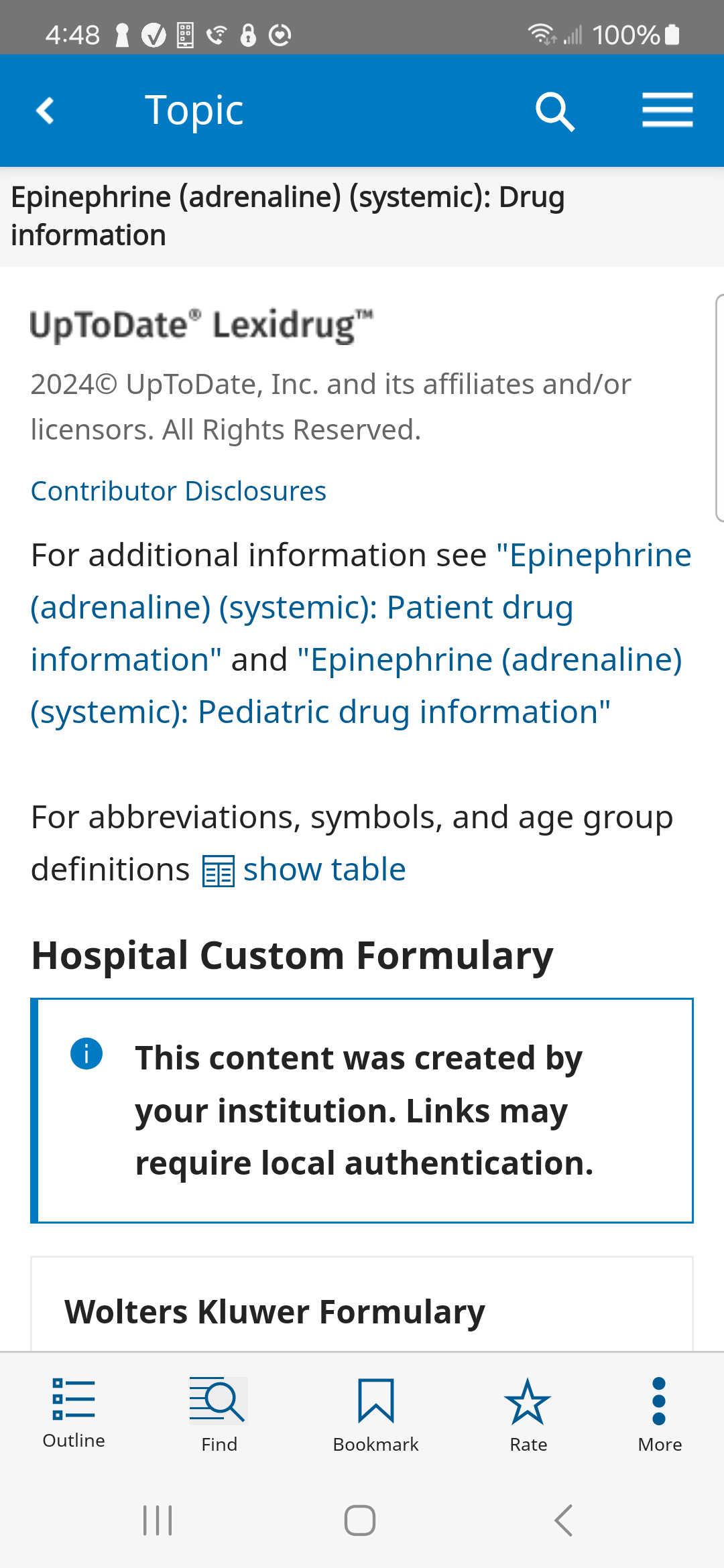 اسکرین شات 8 برنامه UpToDate